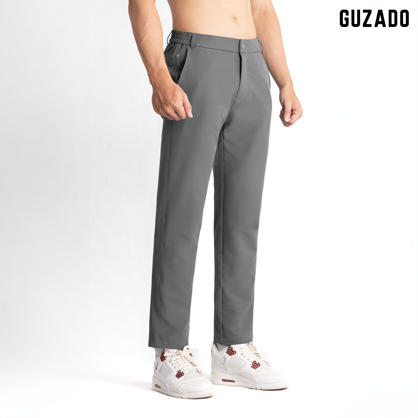 Quần Âu Nam GUZADO Cao Cấp , Cạp Cúc GDC03_thumbnail_19