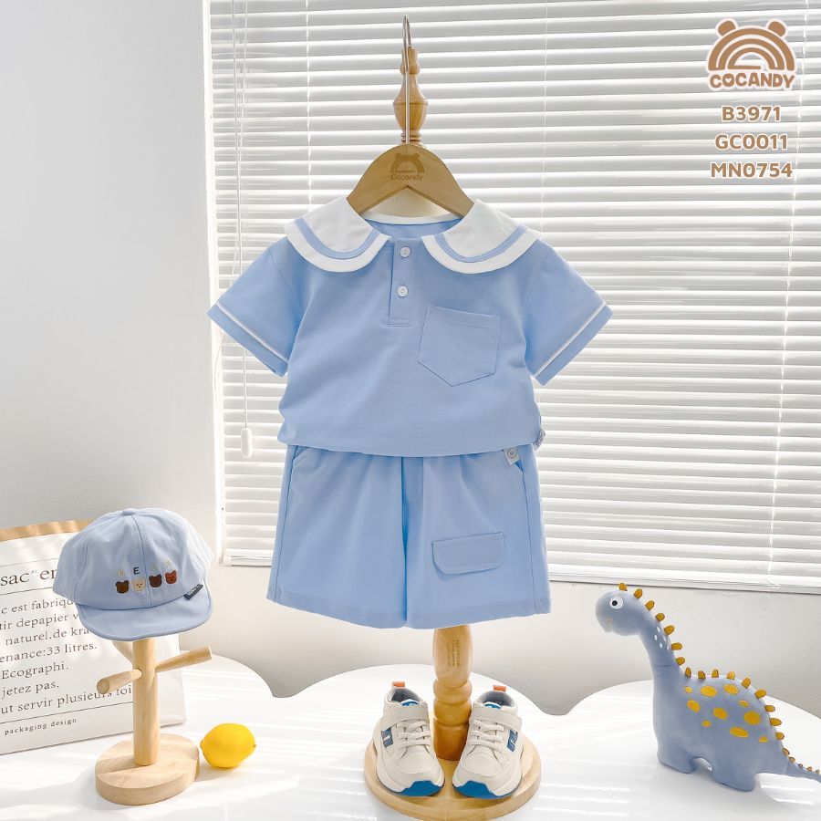 Bộ cộc thuỷ thủ XANH DƯƠNG phối viền_thumbnail_2