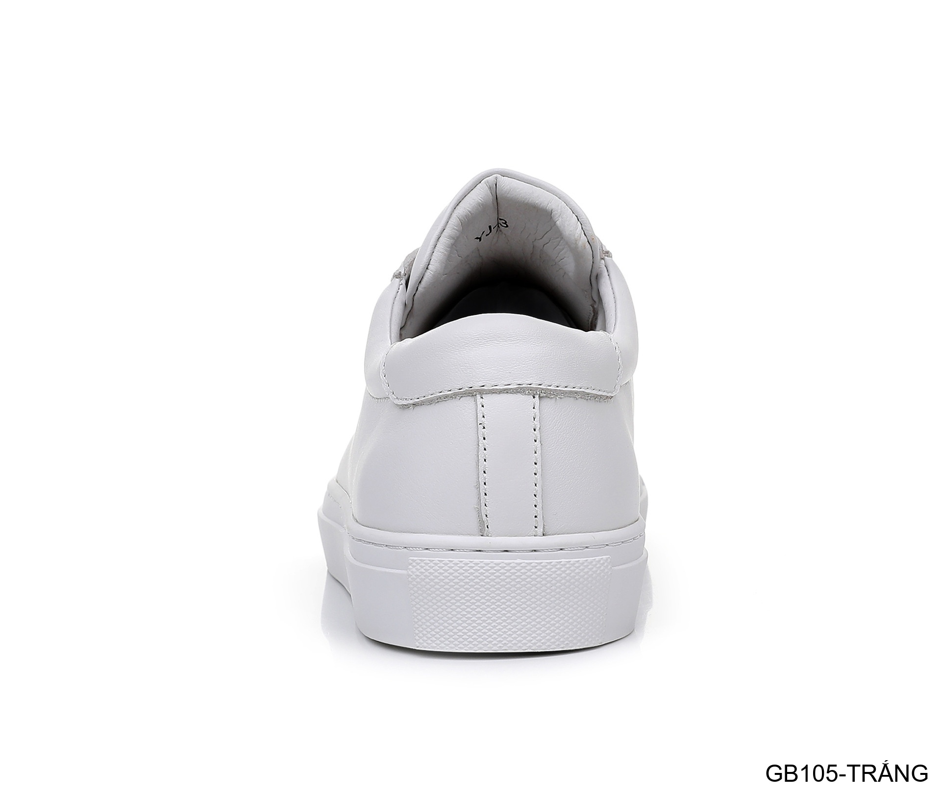 GB105 - Giày Sneaker Nam Da Bò Thiết Kế Đơn Giản, Đế Cao Su Bền, Màu Trắng Đen_thumbnail_12