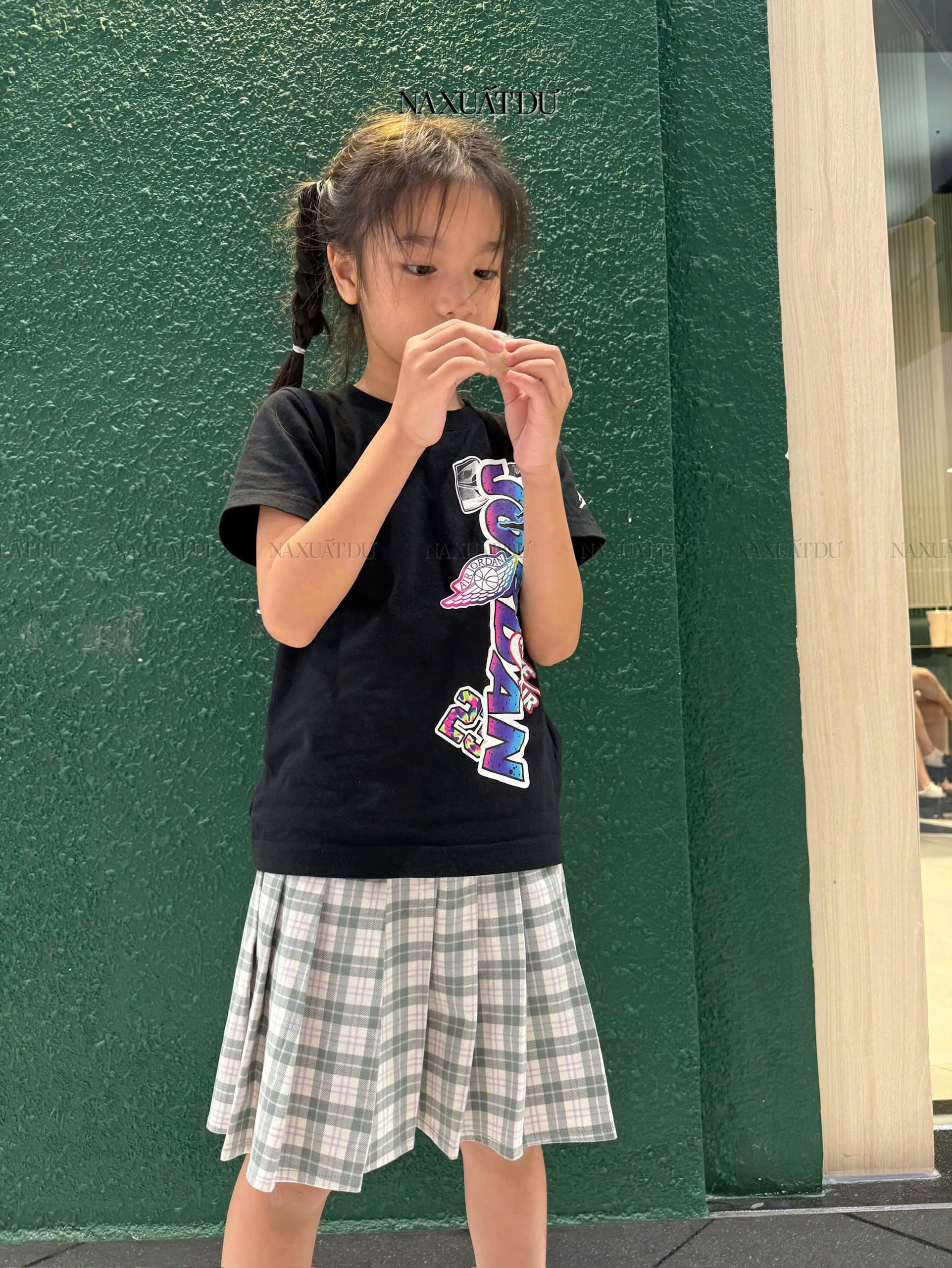 Set 2 chân váy xếp ly 