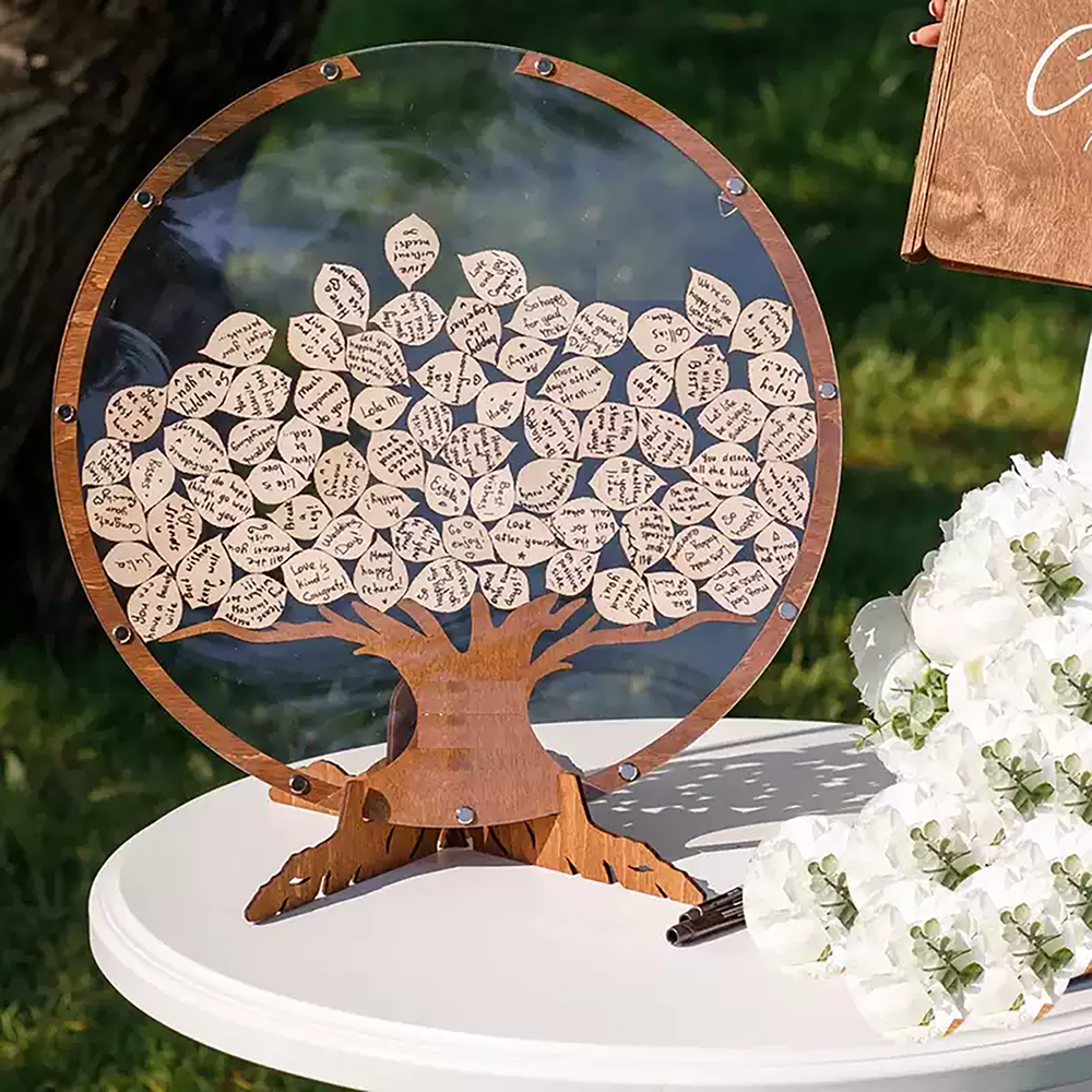 Tranh Thả Gỗ Đám Cưới, Sự Kiện, Công Ty, Sinh Nhật (Đủ phụ kiện) - Size tính theo chiều ngang_thumbnail_3