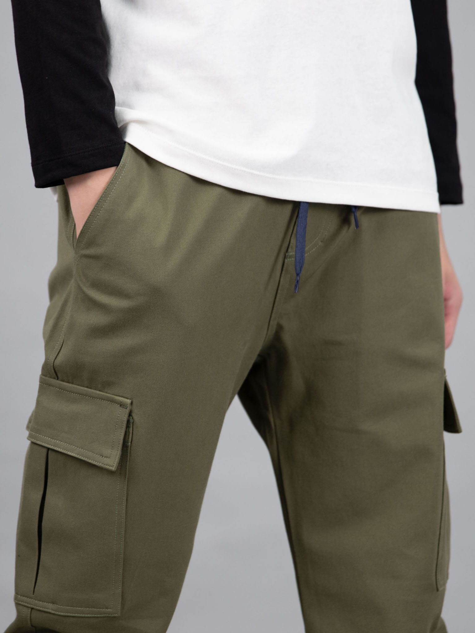 Quần kaki xanh rêu túi hộp_thumbnail_5