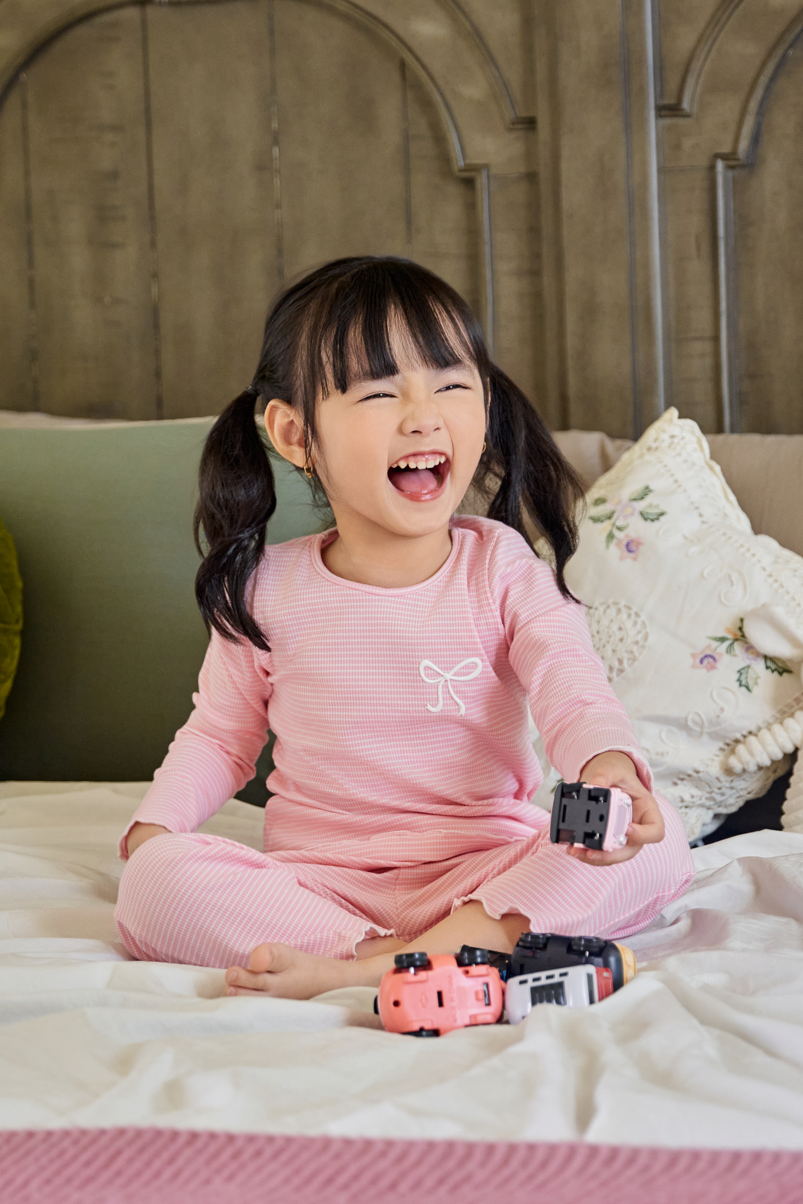 Bộ thun tăm họa tiết kẻ sọc cuốn bèo gấu_thumbnail_4