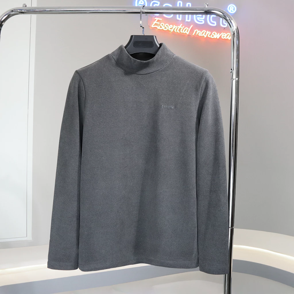 Áo thun nhiệt nam Ecollect ấm mùa đông mềm mịn có lớp nhung_thumbnail_4