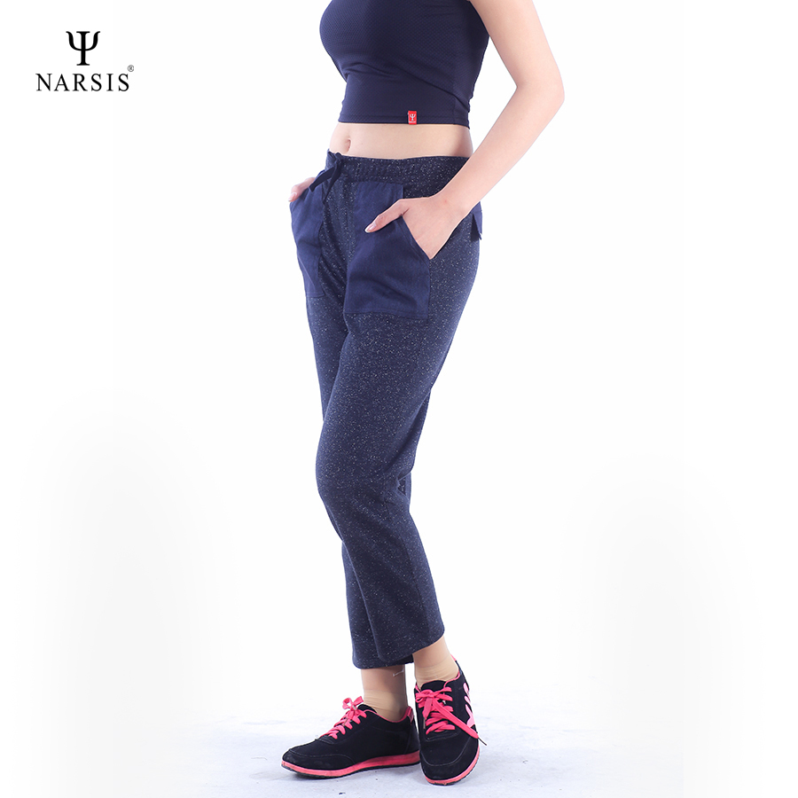QUẦN BAGGY NỮ P7046 NARSIS CHẤT LIỆU THOÁNG MÁT, DỄ CHỊU, THOẢI MÁI CẢ NGÀY, DỄ VẬN ĐỘNG