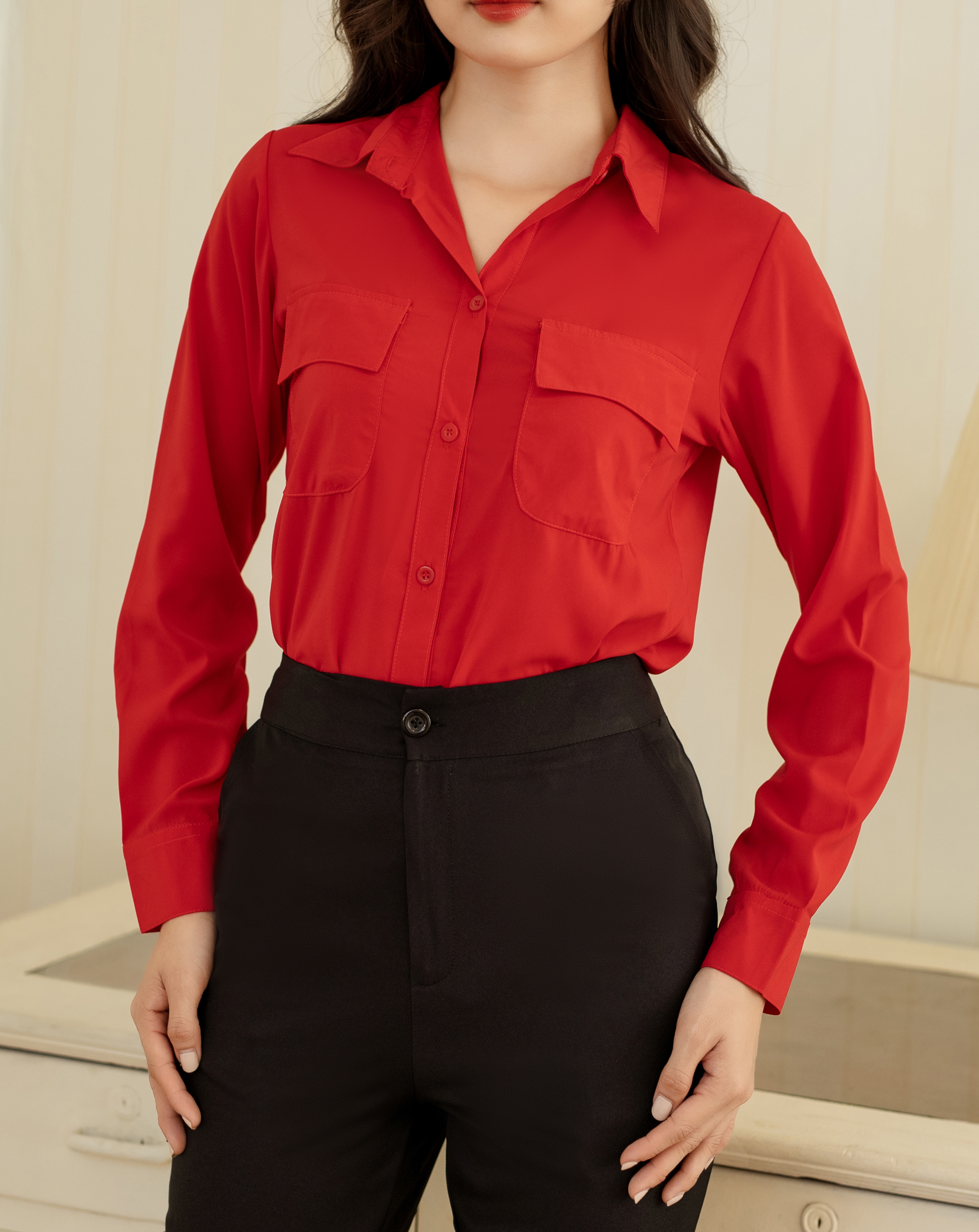 Sơ mi form dài xẻ eo cao xinh xắn_thumbnail_43