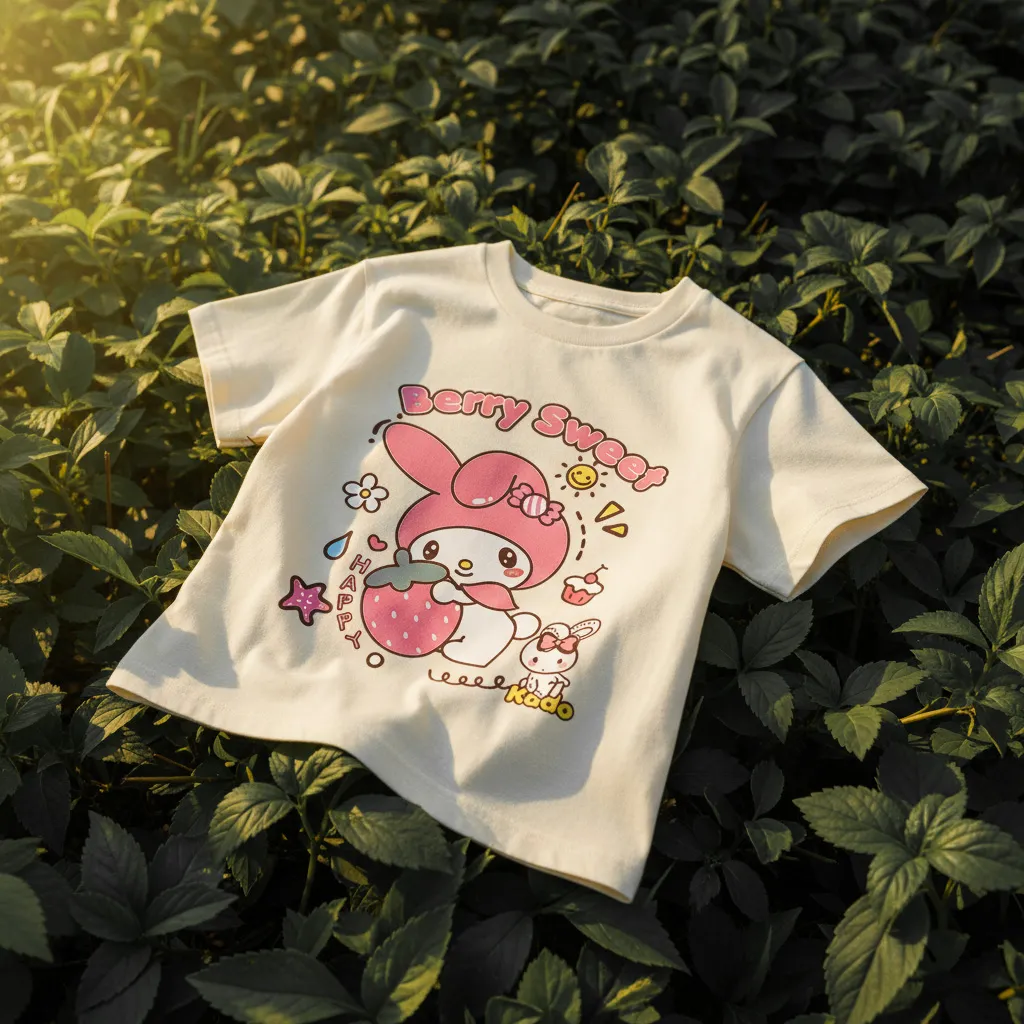 Áo thun cho bé Kado vải cotton thoáng mát tay ngắn cổ tròn hình in siêu cute 2868_thumbnail_6