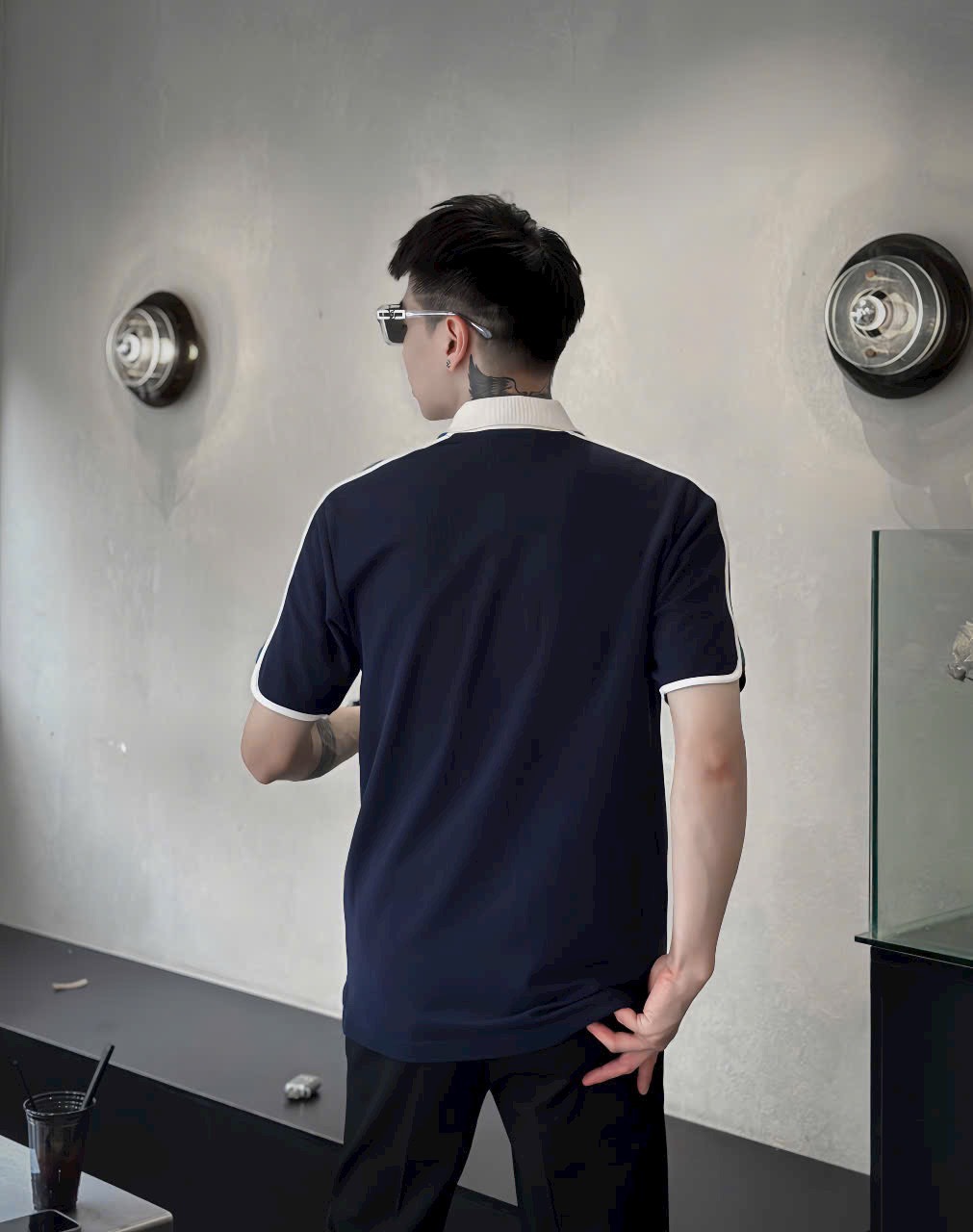 POLO GC Cotton Jersey Viền Tay - Khuy Vàng_thumbnail_5