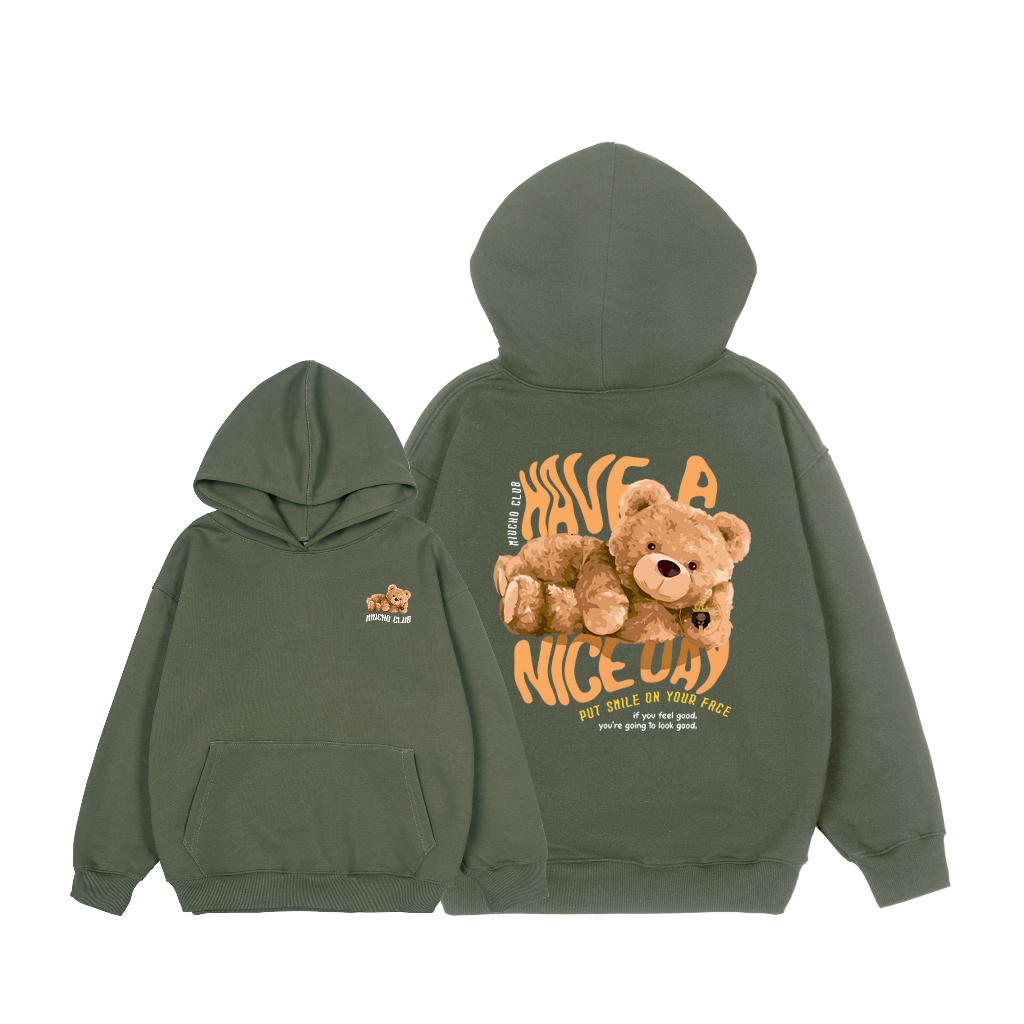 Áo hoodie unisex form rộng HDD499 Miucho chân cua in mix_thumbnail_0