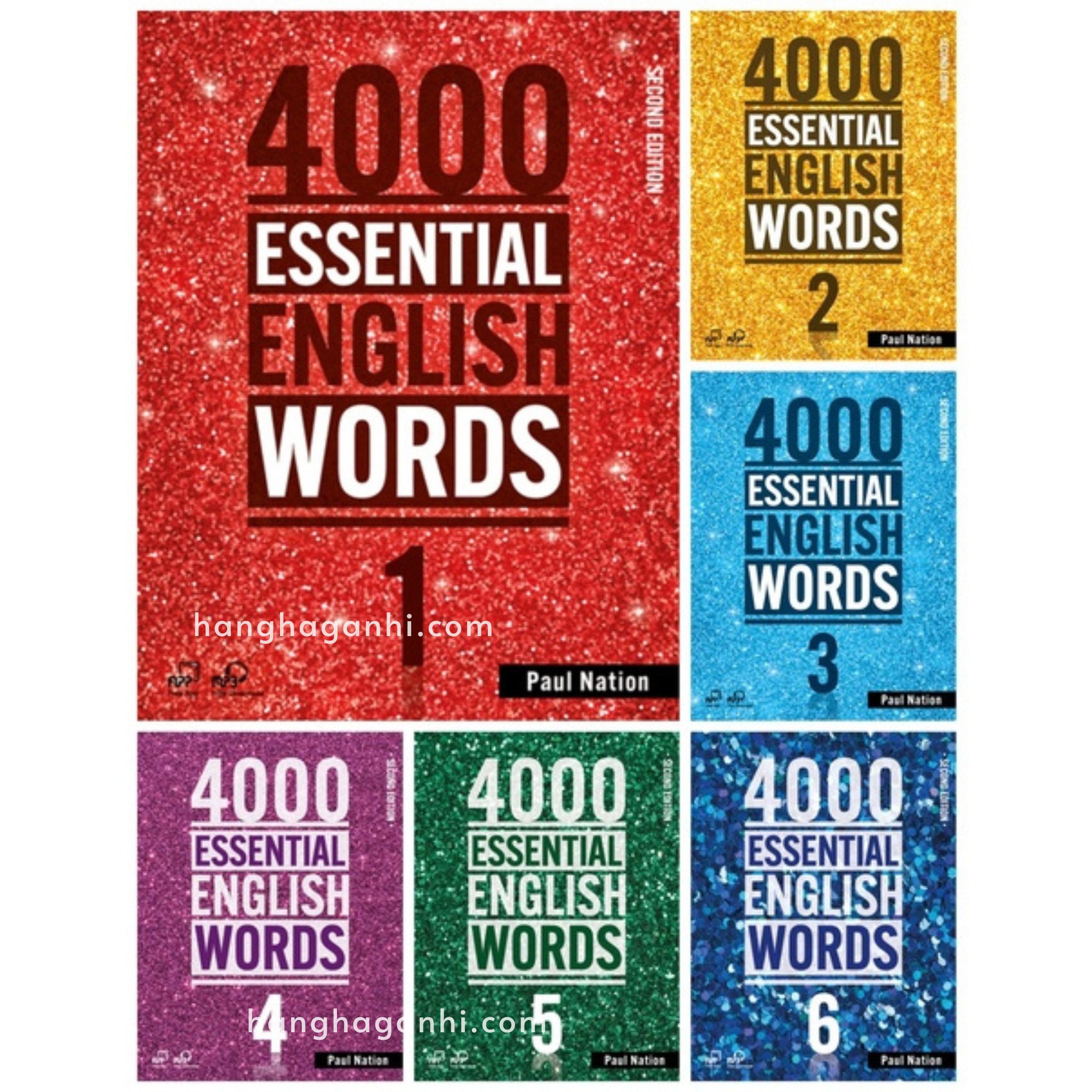 4000 ESSENTIAL ENGLISH WORDS – Sách Kèm Đáp Án và File Nghe [Sách Nhập Khẩu]