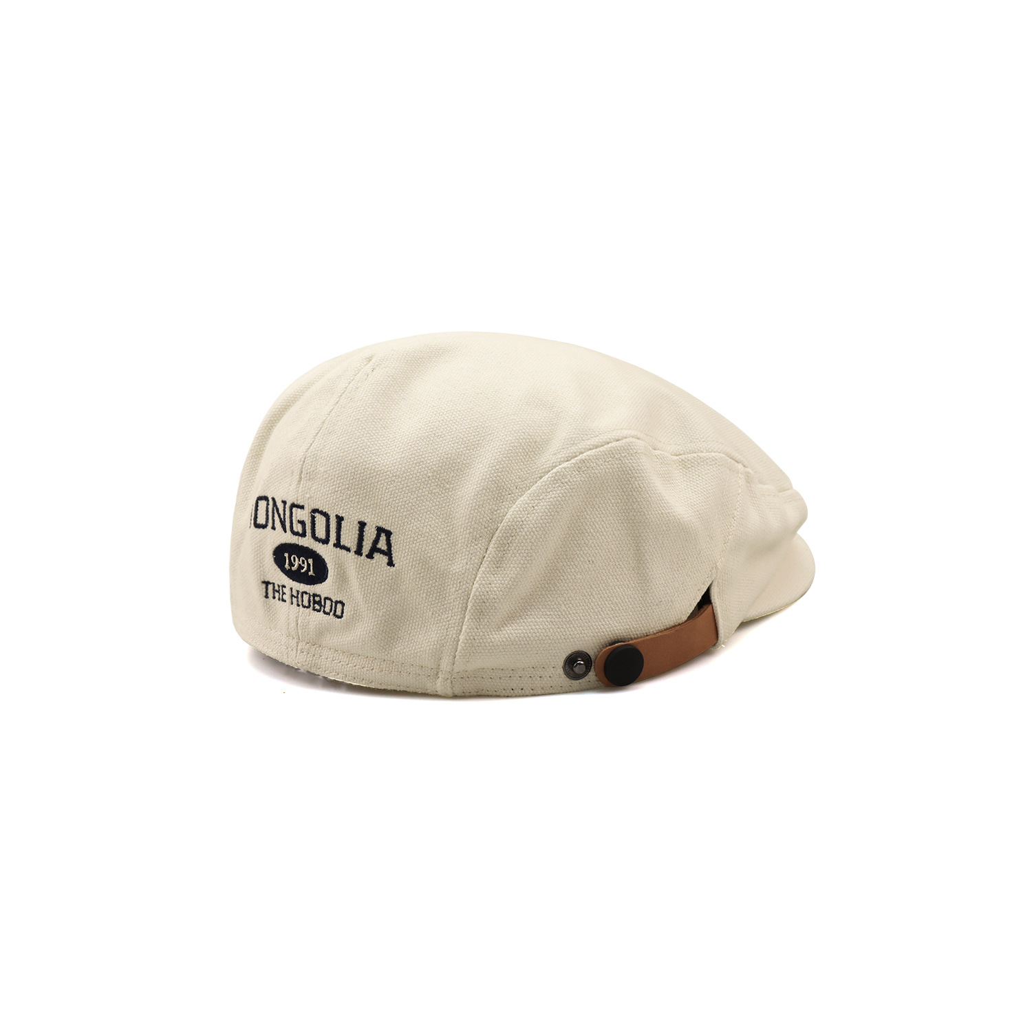 Mũ Beret Mongolia vải Cotton Kaki HZ2433_thumbnail_16