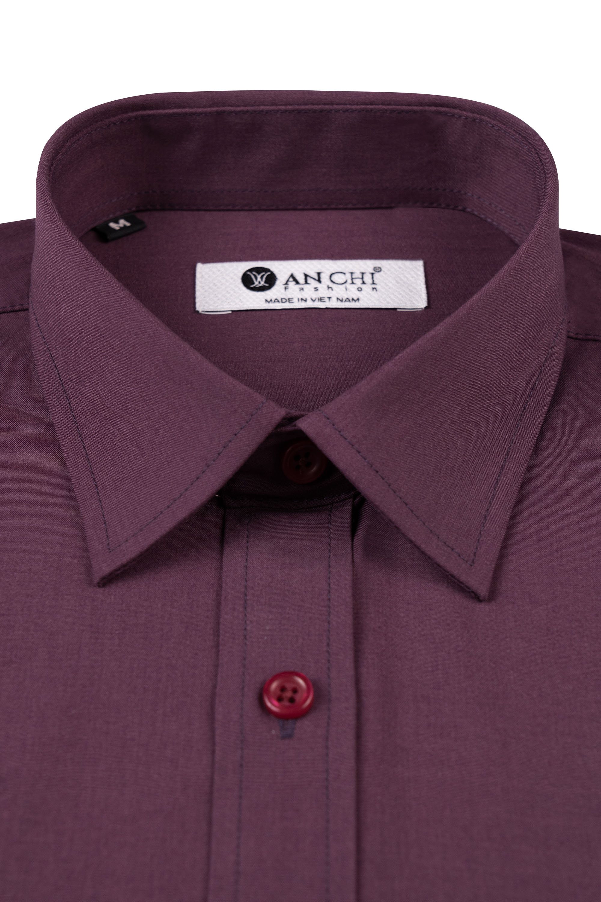 Áo Sơ Mi Trơn Dài Tay Nam Trung Niên ANCHI Chất Liệu Sợi Gỗ Thoáng Mát_thumbnail_42