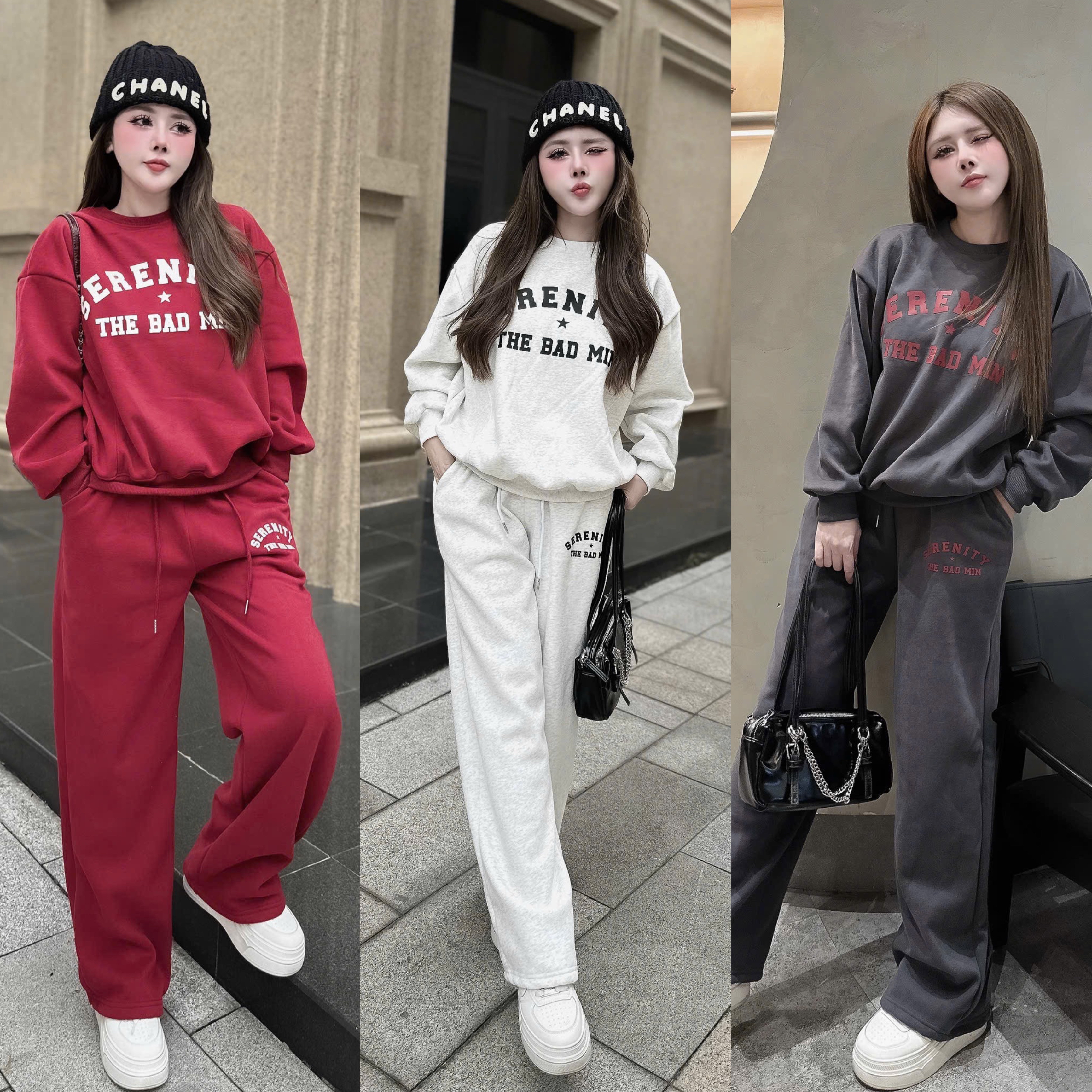 Set bộ nỉ chữ - B21