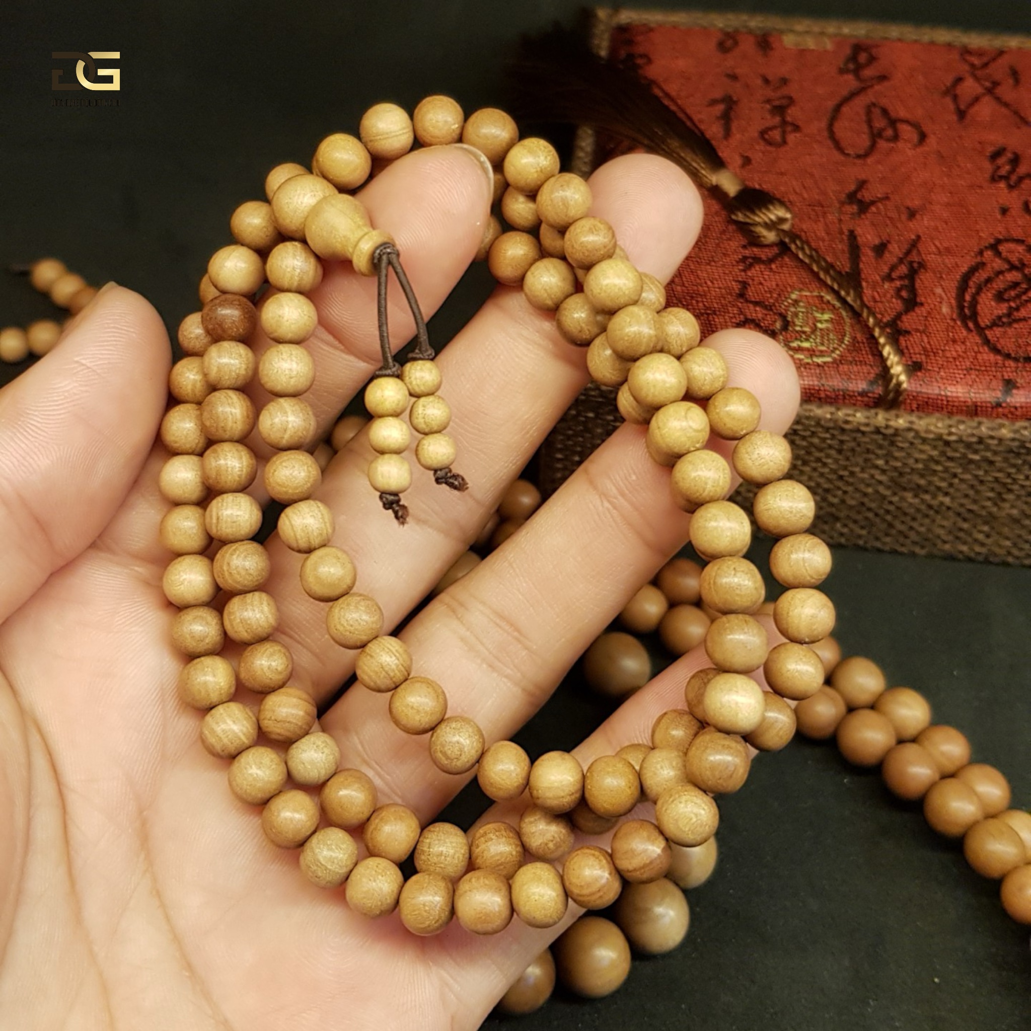 06mm (108 Hạt) Vòng Tay Đàn Hương Rừng Ấn Độ_thumbnail_2