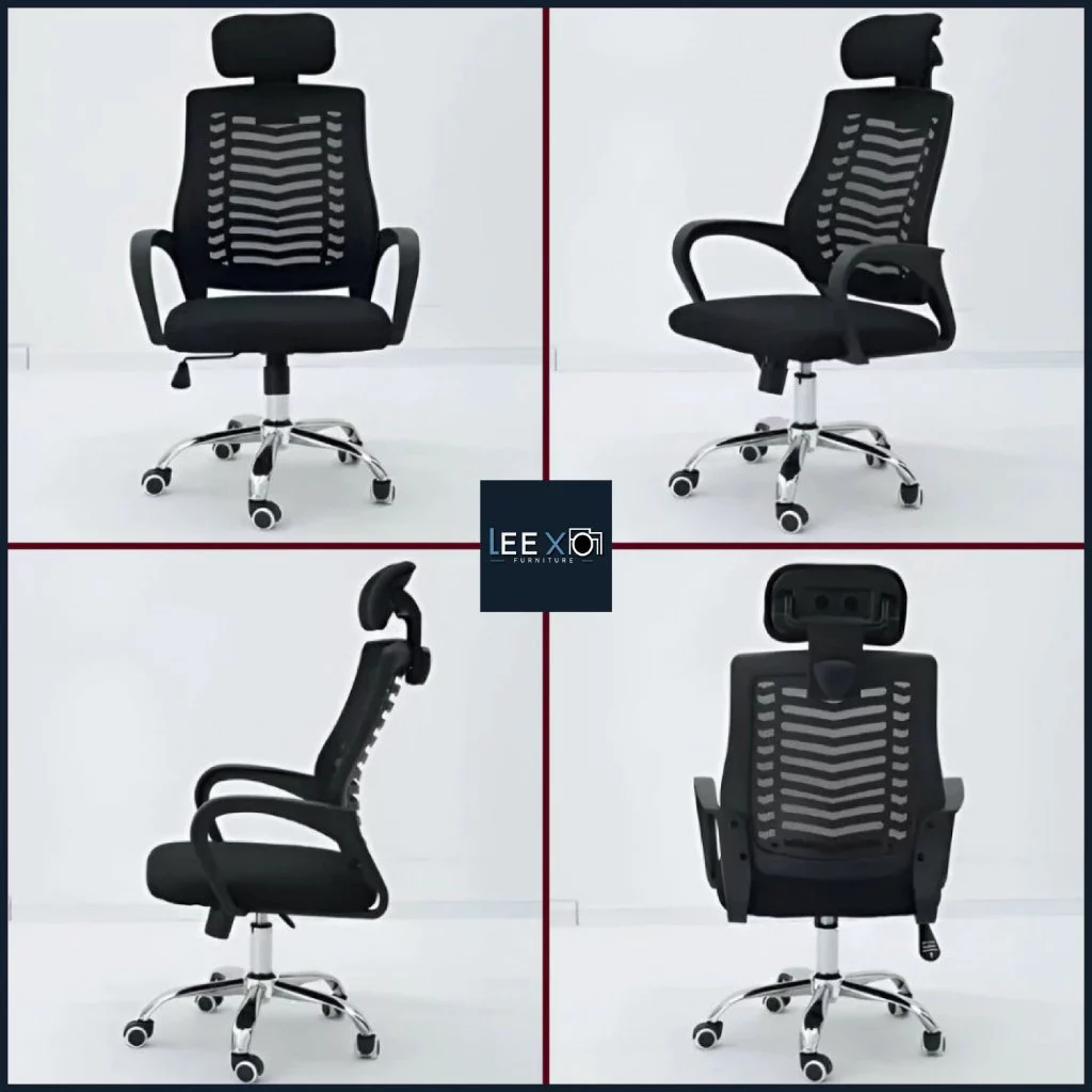 Ghế Văn Phòng LX503 – Tựa Đầu Êm Ái, Lưng Xương Cá Thoáng Khí, Ngả Lưng Thư Giãn Bảo Vệ Cột Sống_thumbnail_3