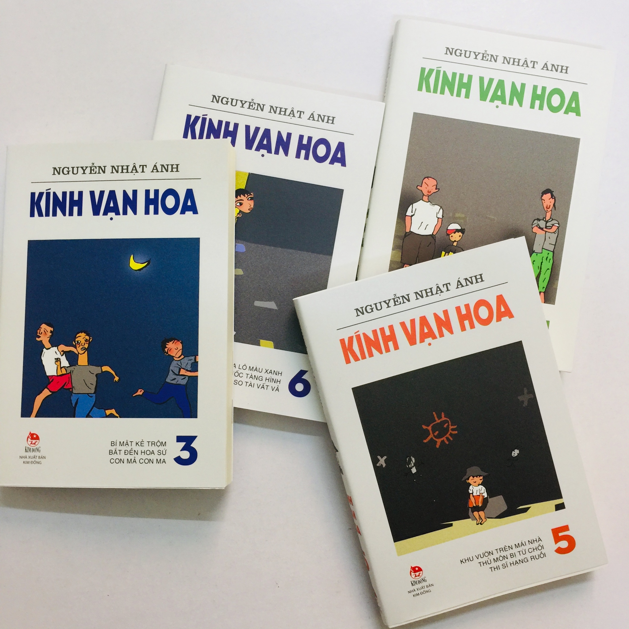 Bộ Kính Vạn Hoa 18 Tập – Tuổi thơ nhiệm màu qua trang sách của Nguyễn Nhật Ánh