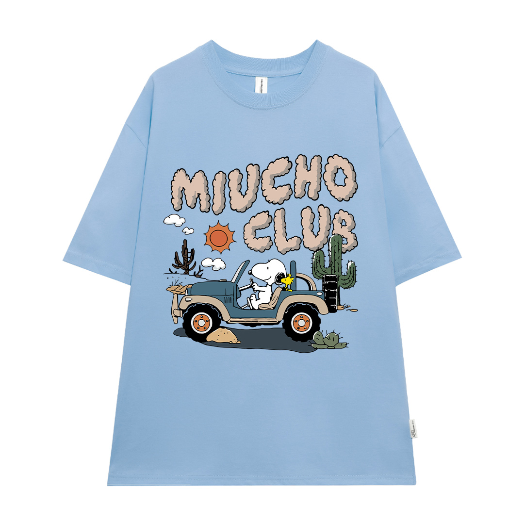 Áo thun nữ form rộng nhiều màu sắc ATD1491 Miucho vải cotton thoáng mát cổ tròn in mix_thumbnail_15