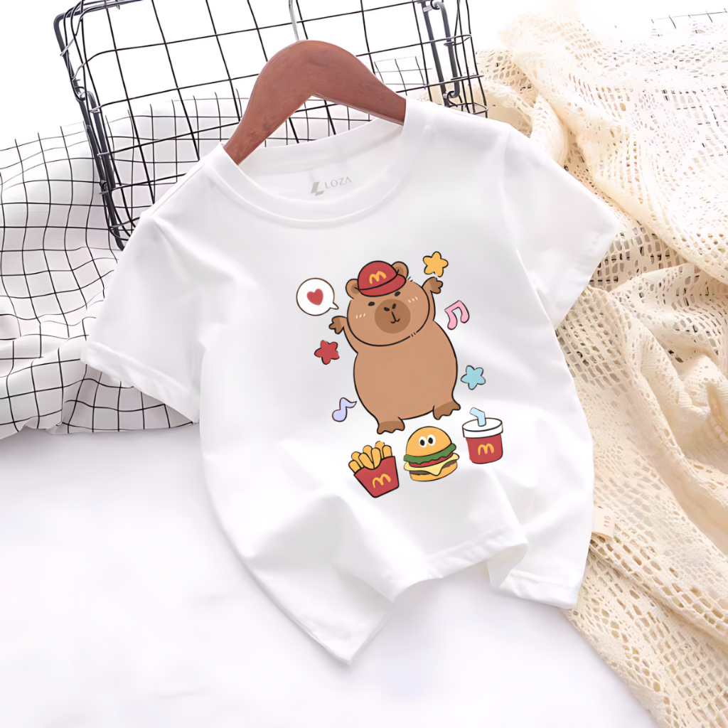 Áo phông cho bé in hình CapyBara nhiều mẫu - Loza Kids AT018_thumbnail_2