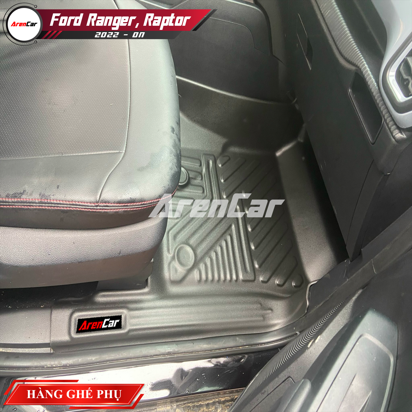 [Aren Car] Thảm Lót Sàn Ô Tô TPE Nhựa Đúc Ford Ranger_thumbnail_3