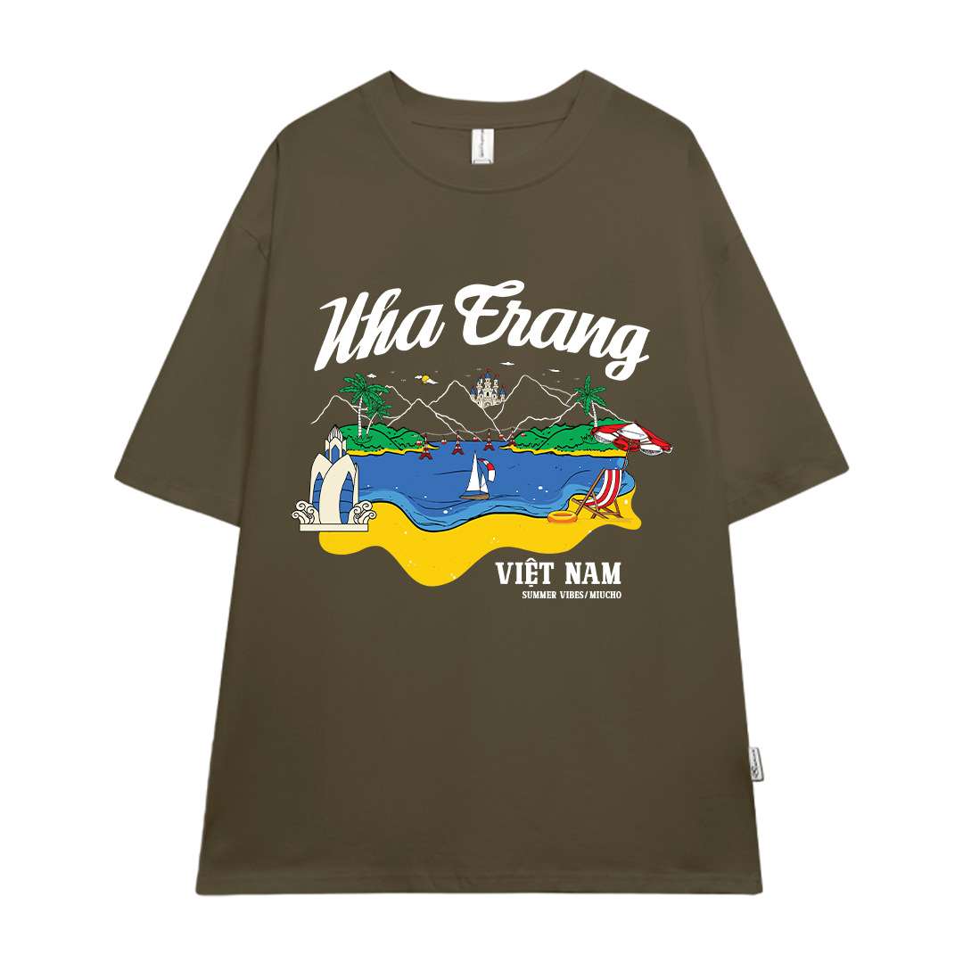 Áo thun du lịch Nha Trang ATD1261 Miucho vải cotton thoáng mát in mix_thumbnail_16