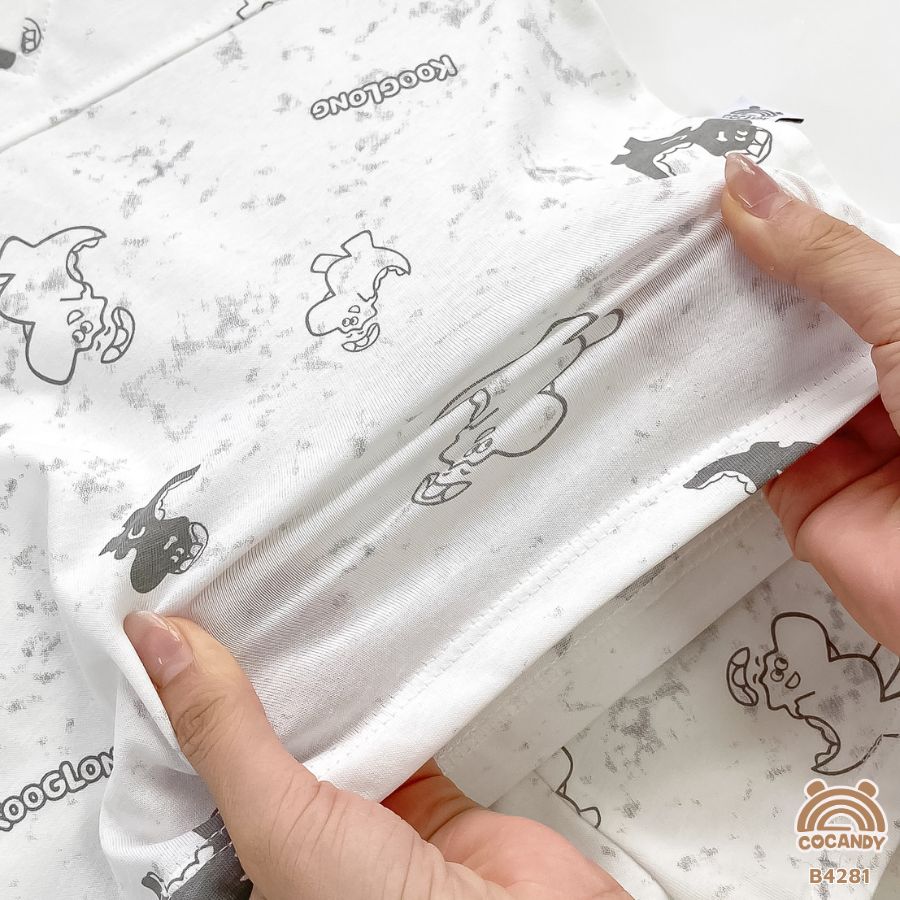 Bộ cộc TRẮNG họa tiết khủng long ghi_thumbnail_3