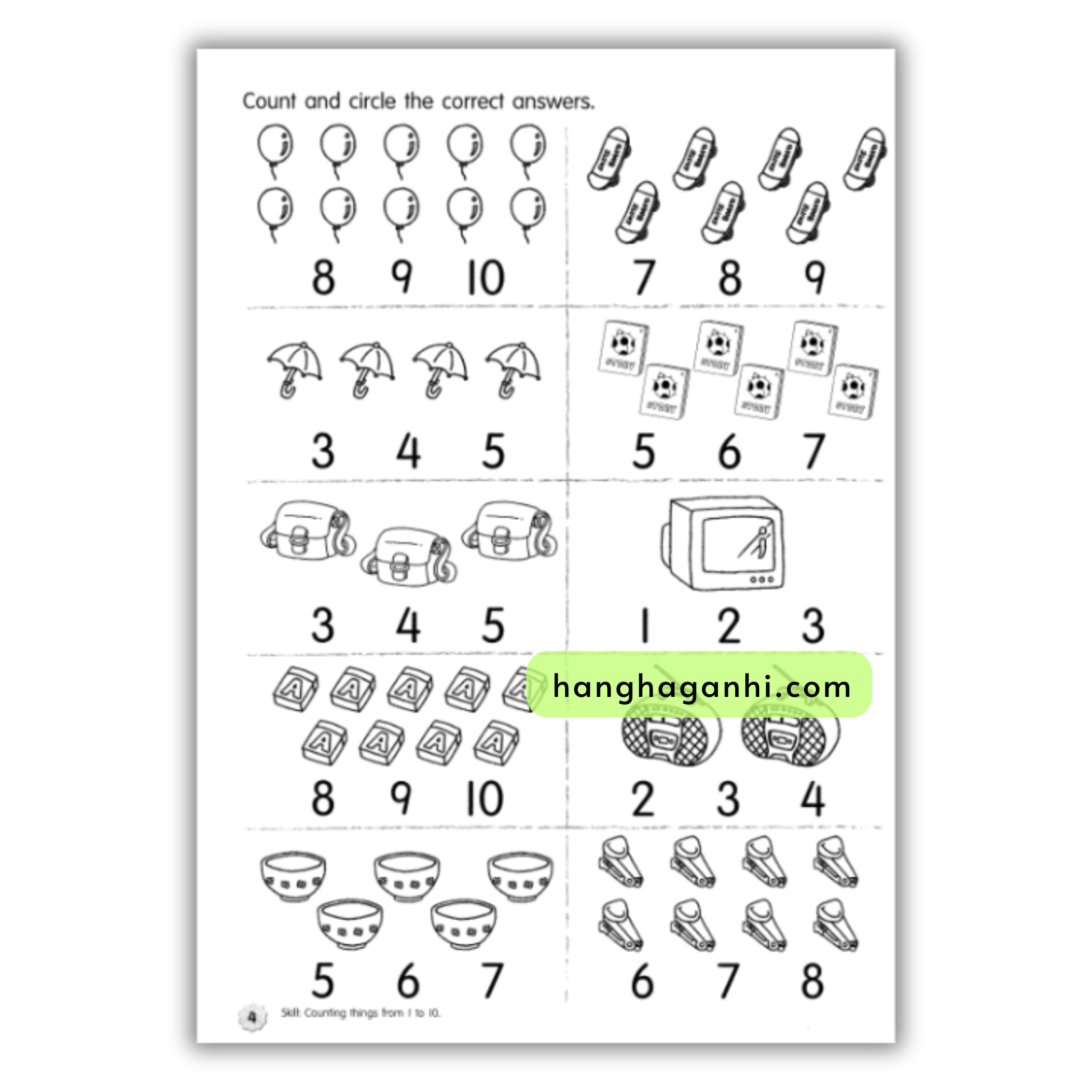 Bộ 2 cuốn Prepare for First Grade Science, Maths_thumbnail_17