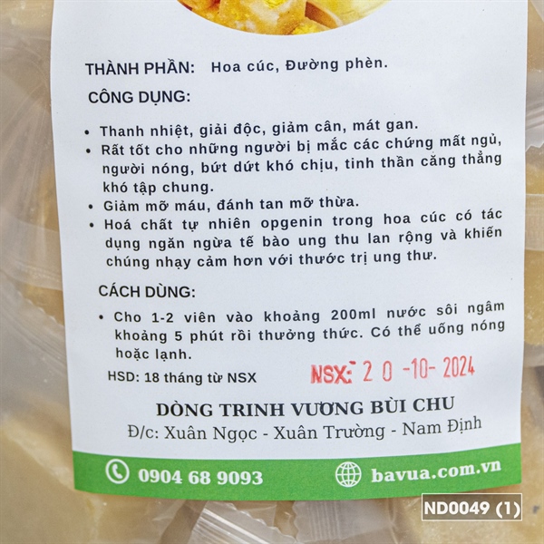 Trà hoa cúc đường phèn (bavua) ✔_thumbnail_1