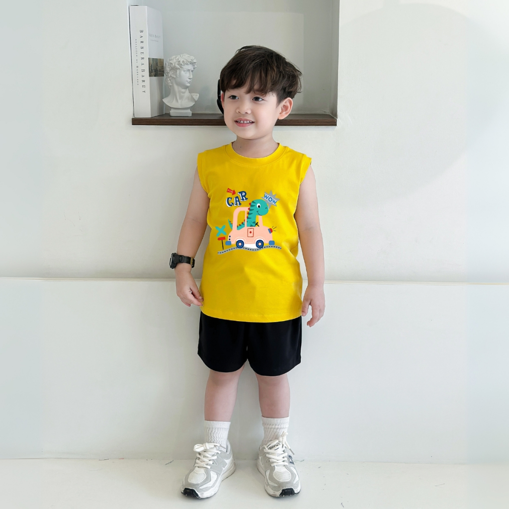 Bộ ba lỗ bé trai in hình nhiều mẫu -  Loza Kids G0298_thumbnail_6