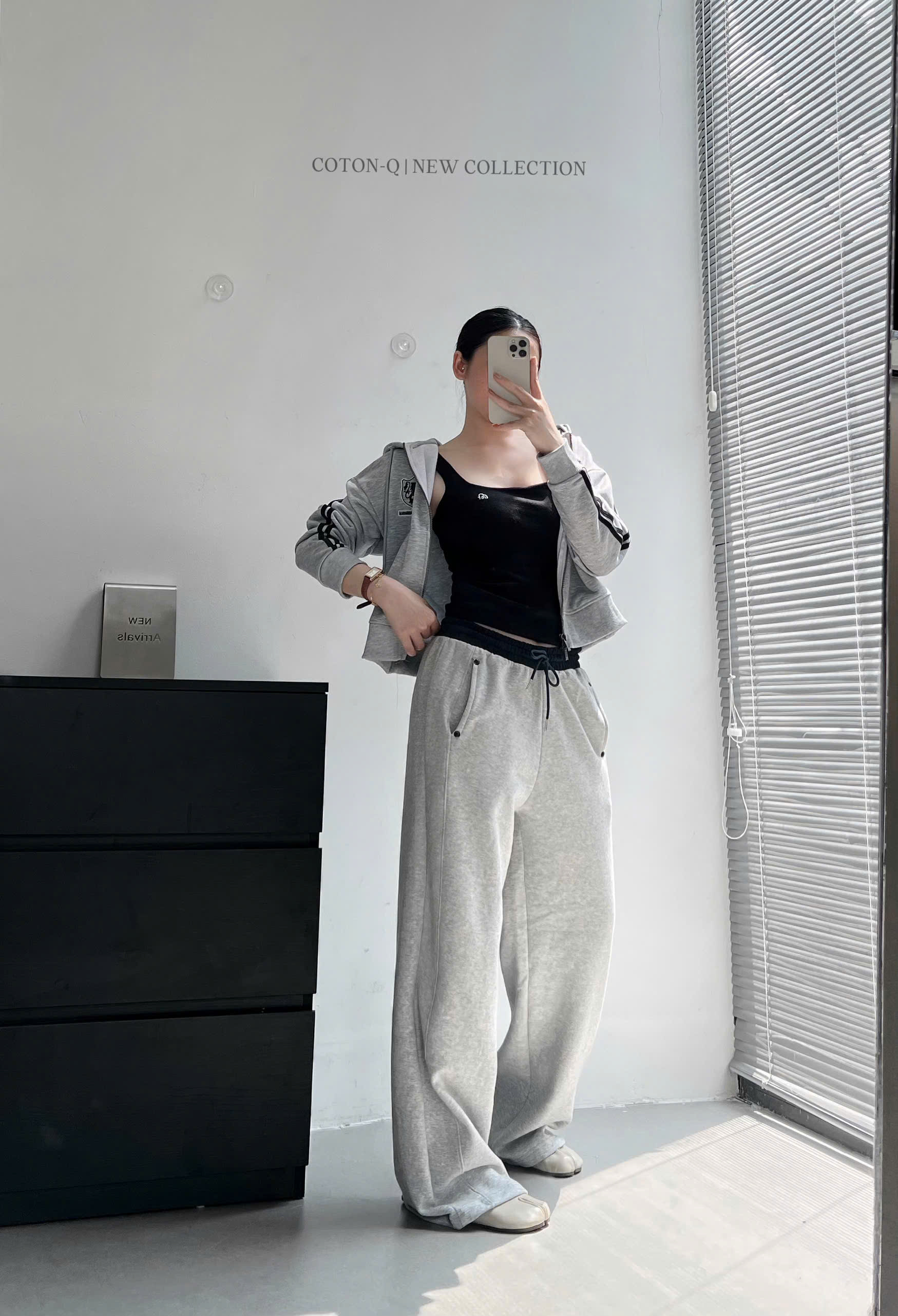 Quần suông nỉ bông ( XANH ĐEN )_thumbnail_6