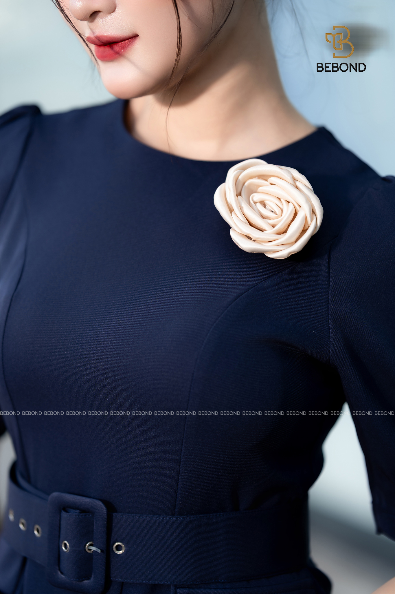 SET vest tay phồng TRISTAN màu XANH THAN_thumbnail_5