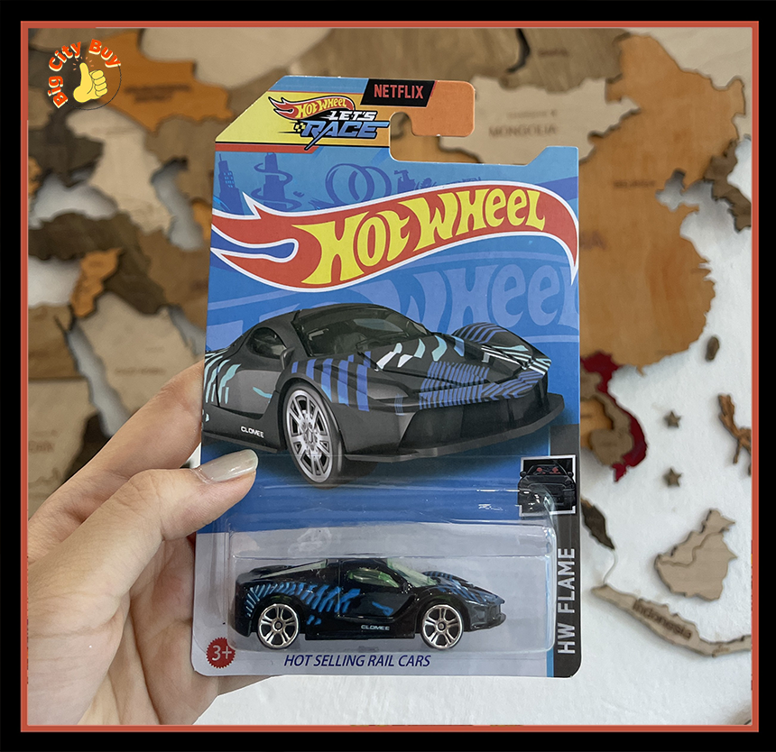 Mô Hình Hot Wheels Basic [Hàng 80%] tỉ lệ 1:64, Xe Ô tô Mô Hình, Đồ Chơi Xe đua Hot Wheels_thumbnail_49