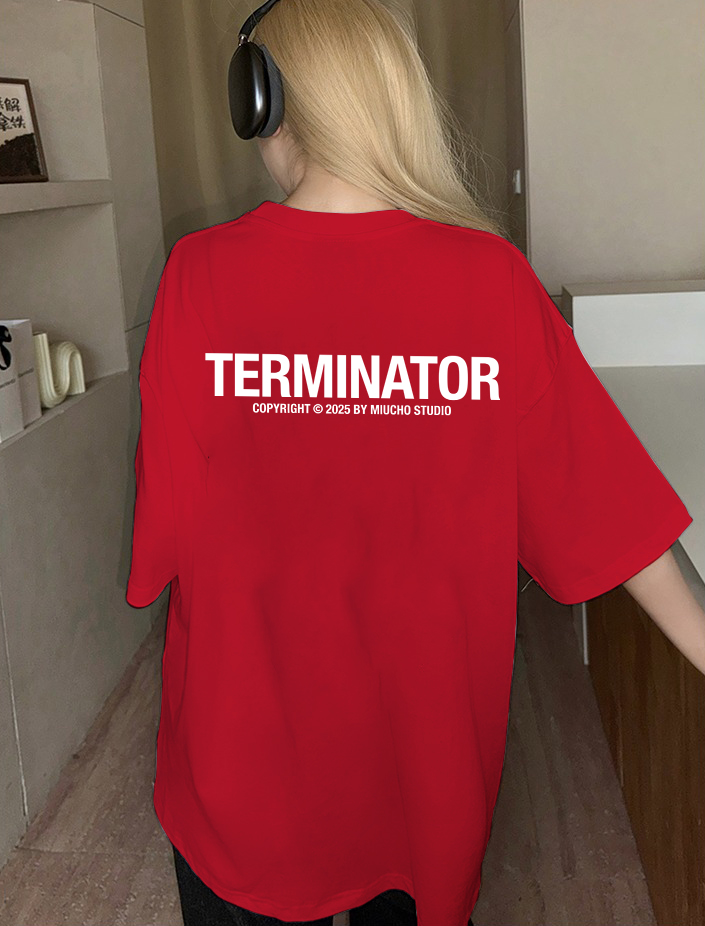 Áo thun nữ form rộng cổ tròn chất vải cotton 4c co giãn thoáng mát 1746 Miucho in basic_thumbnail_3