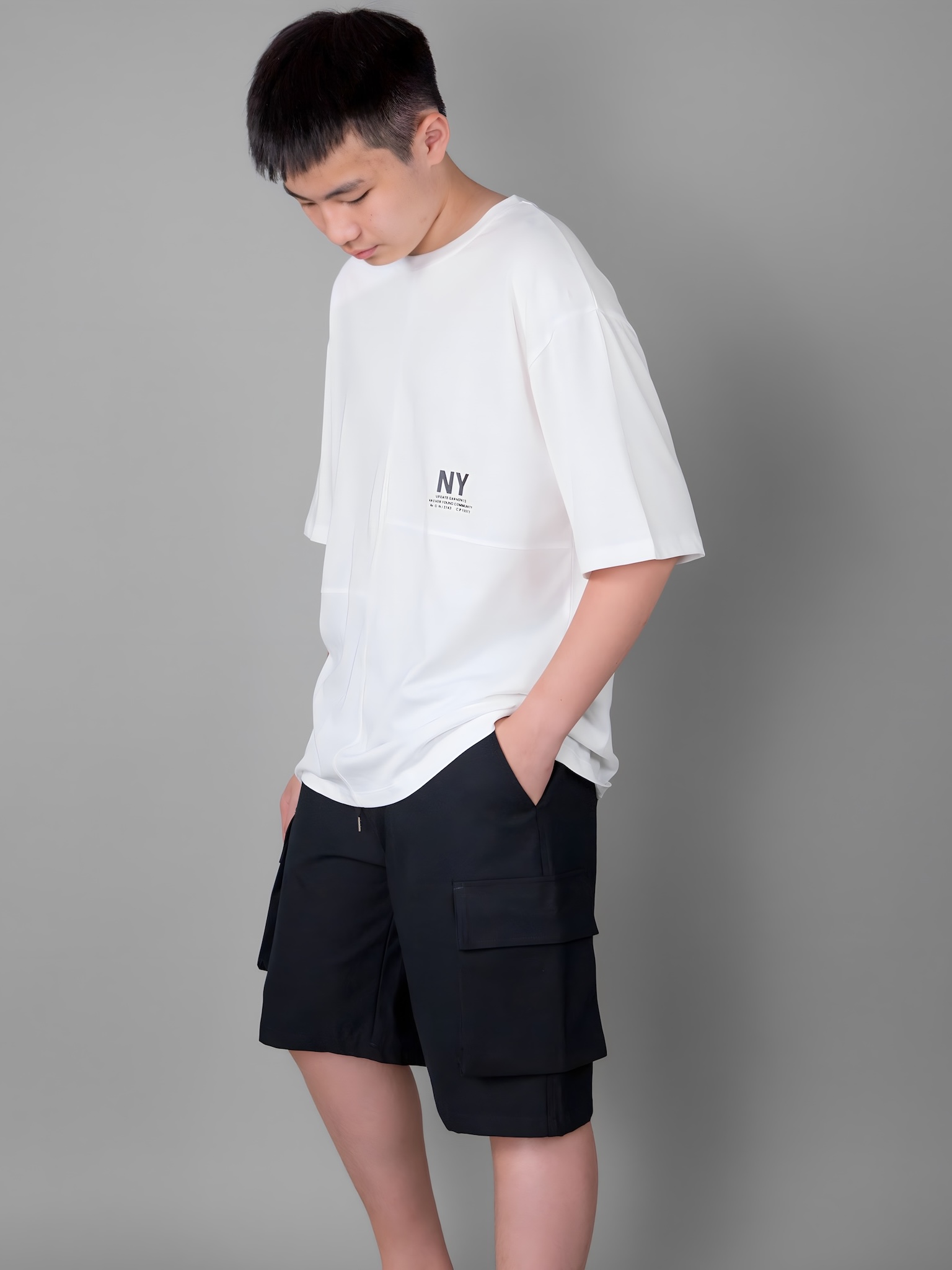 Áo phông bé trai dáng rộng phối 4 mảnh_thumbnail_3