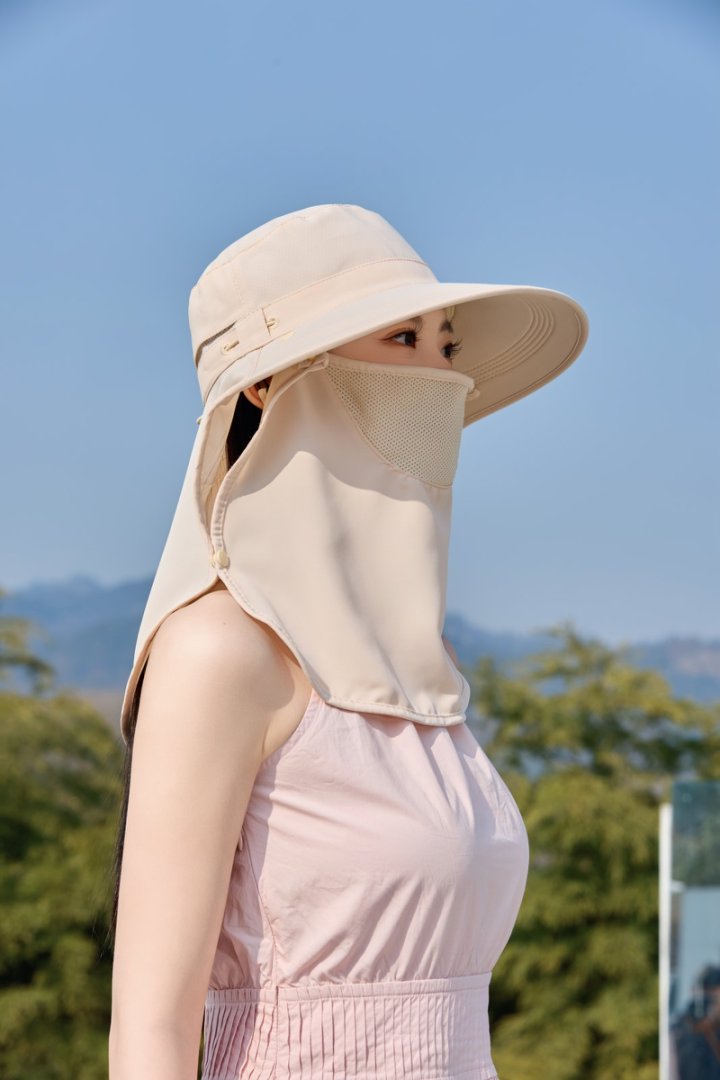 Mũ bucket Golf Hàn Quốc có che gáy & che mặt dành cho nữ HZ2515_thumbnail_17