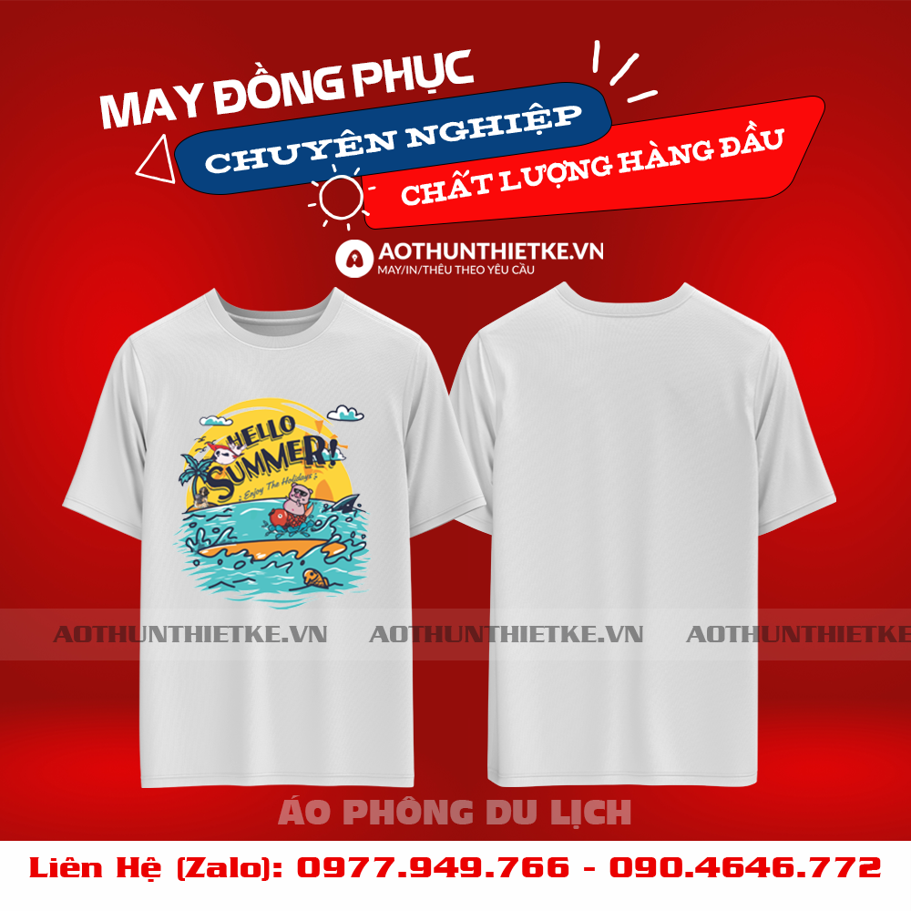 Áo Phông Du Lịch Hello Summer_thumbnail_0