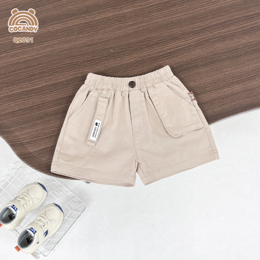 Quần cộc NÂU NHẠT 1 túi phồng_thumbnail_2