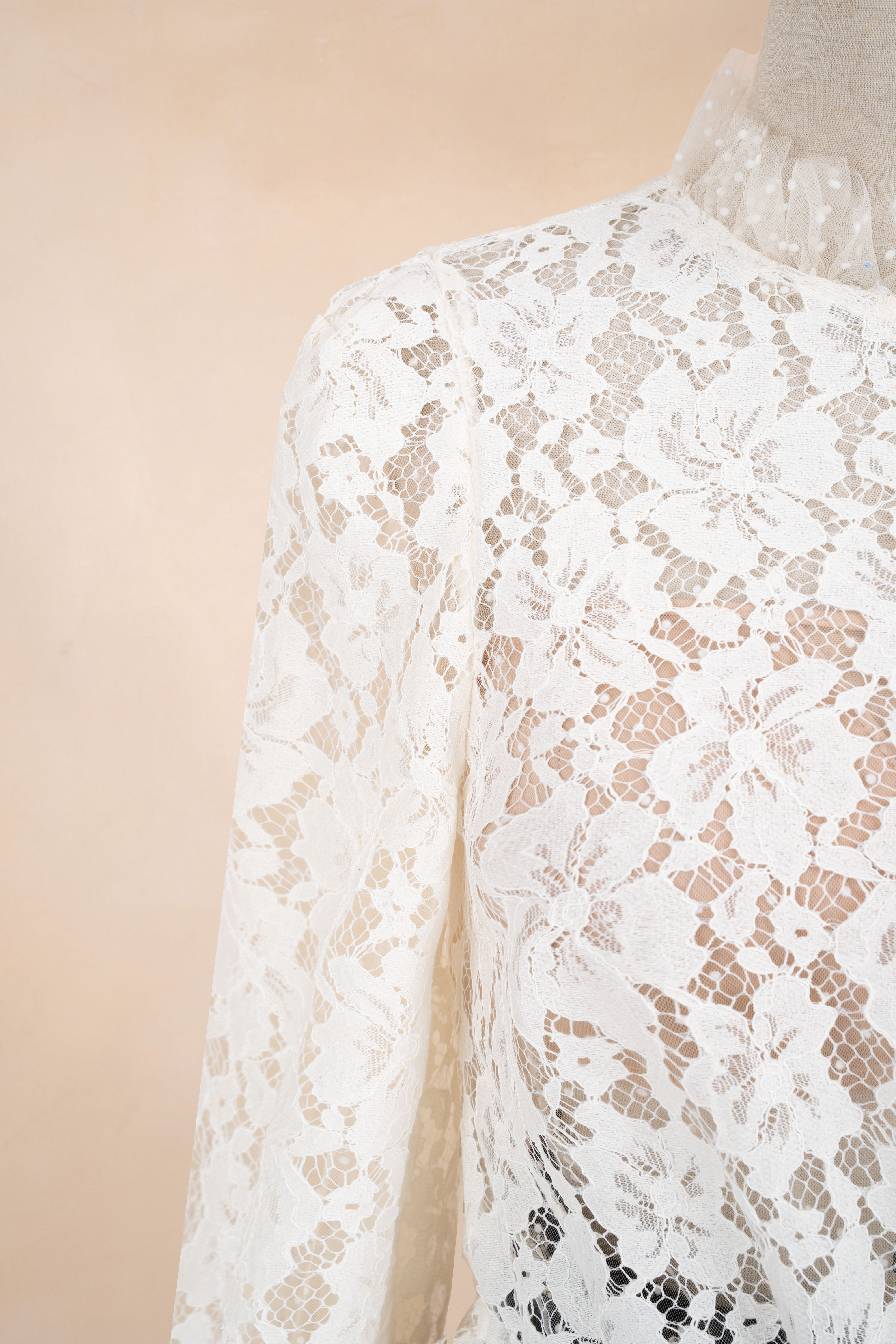 Áo Ren Hoa Phối Lưới Dây Eo_thumbnail_3