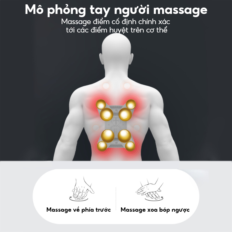 Máy Massage Lưng Cột Sống NMI MART Giảm Đau Nhức Và Mệt Mỏi Toàn Thân_thumbnail_8
