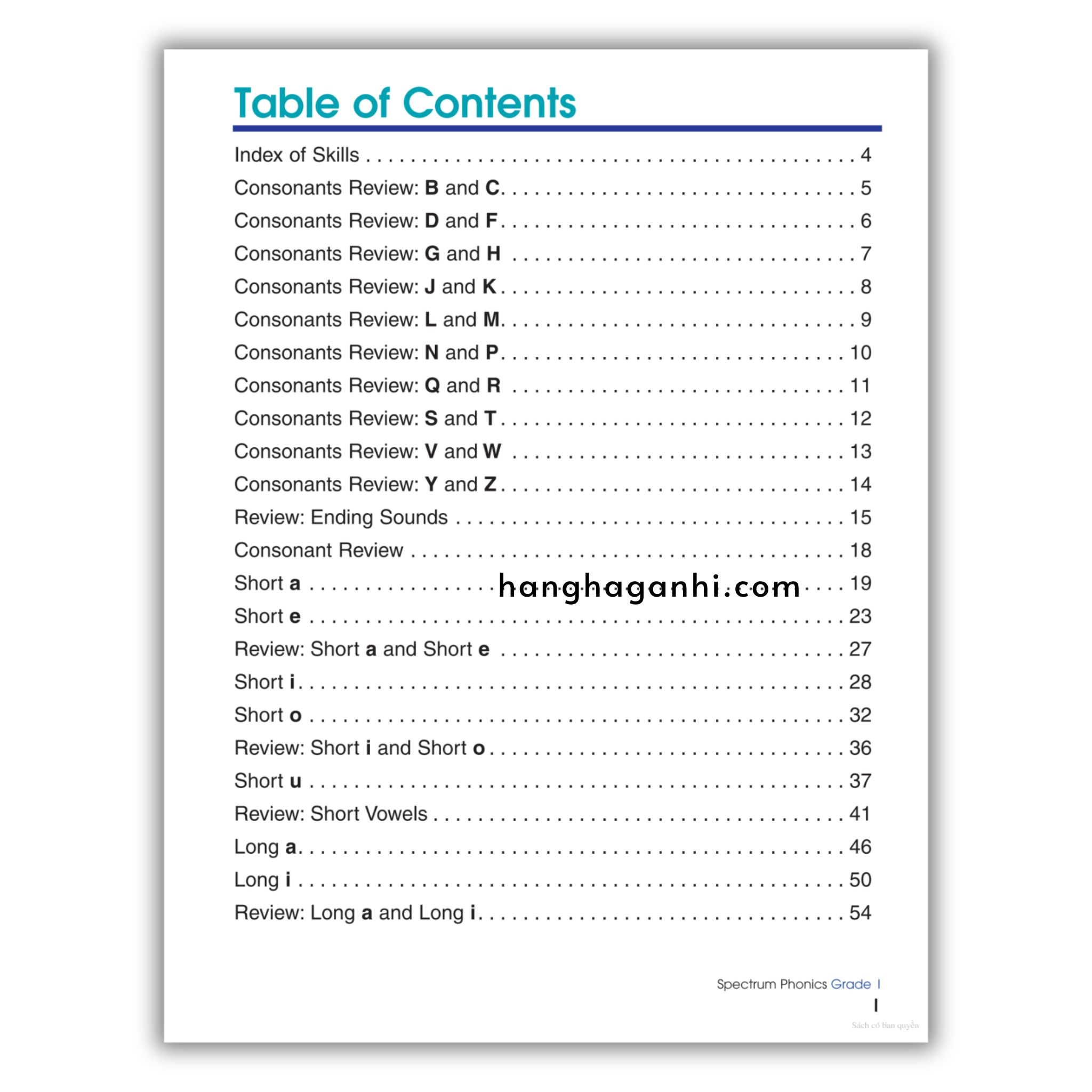 Sách Spectrum Phonics Workbook Grade 1_thumbnail_1