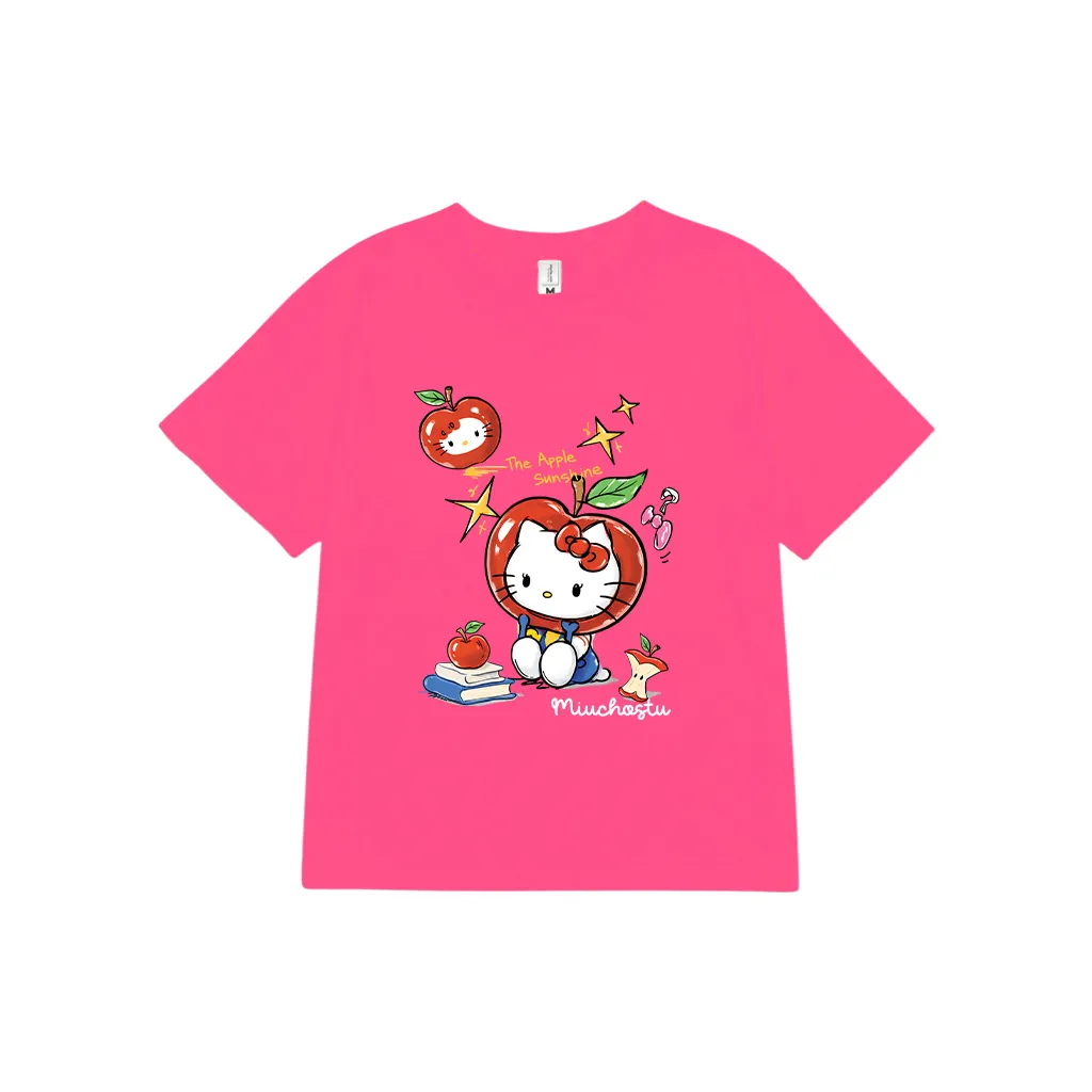Áo baby tee Kittie táo đỏ Miucho 3063_thumbnail_11