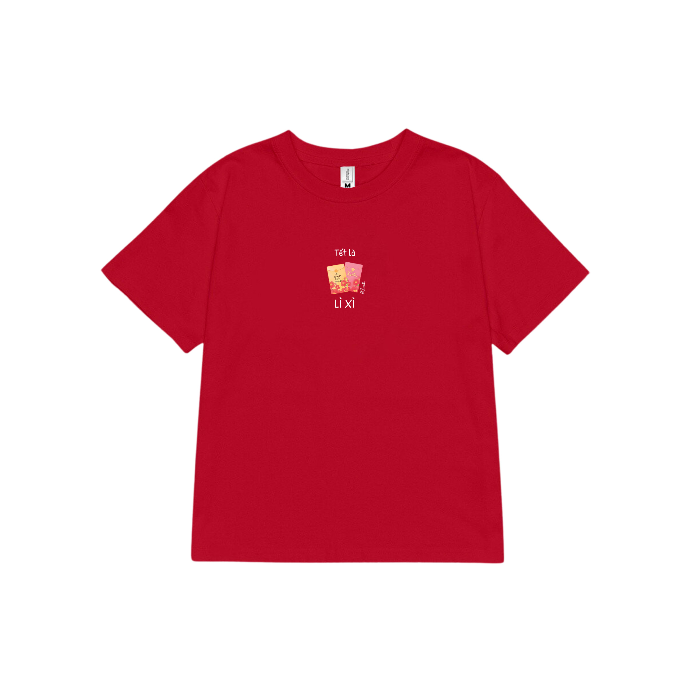 Áo baby tee tết cổ tròn chất vải cotton 4c co giãn thoáng mát 1849 Miucho in mix_thumbnail_9