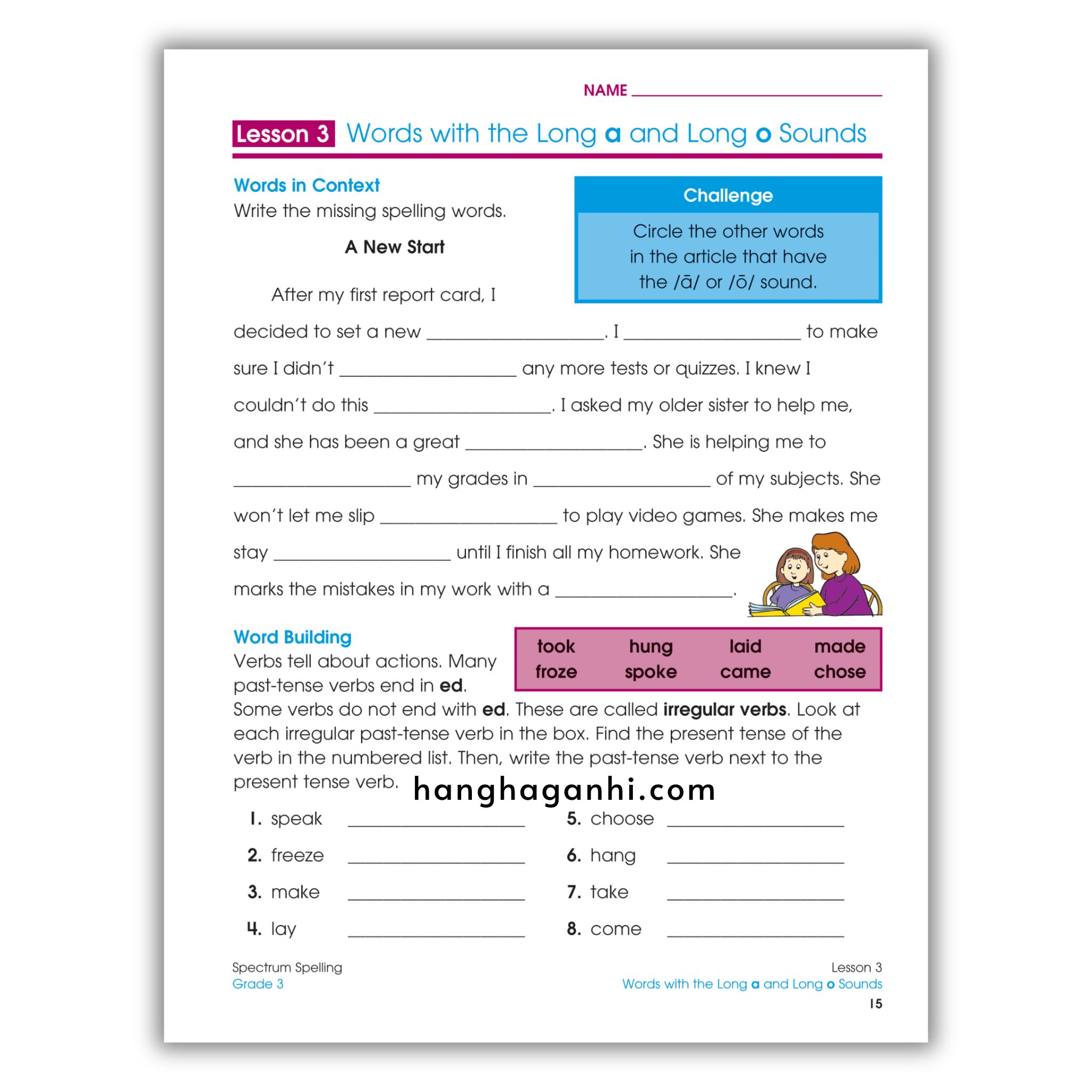 Sách Spectrum Spelling Workbook Grade 3_thumbnail_12