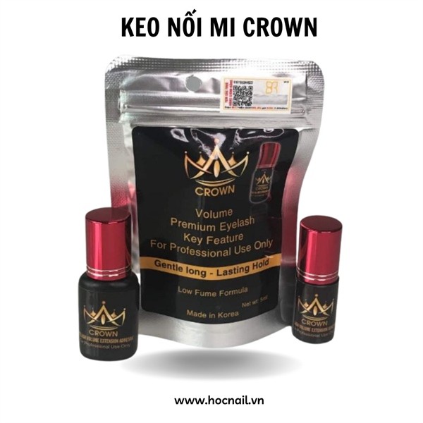 Keo nối mi - khô 3s - Crown