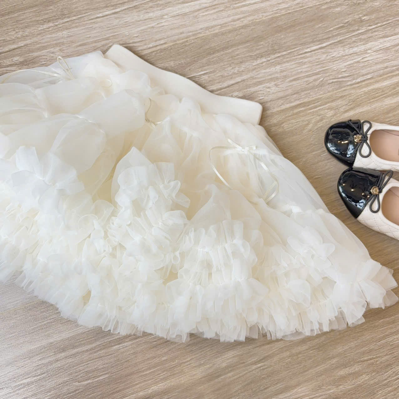 (CV52) Chân váy tu tu kem mẫu xuân 2026