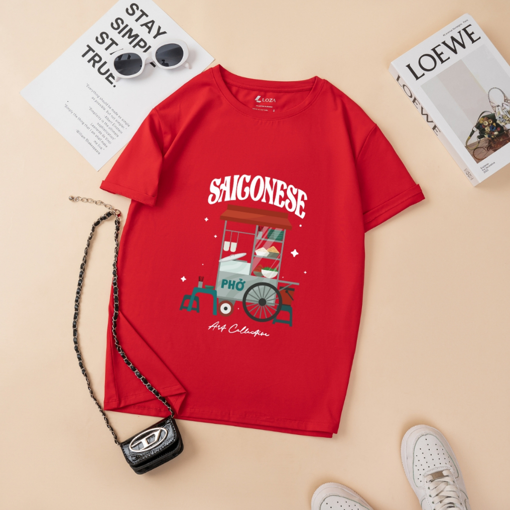 [Form rộng] Áo thun Du Lịch Sài Gòn 2025 - Áo phông nữ thời trang Loza G309_thumbnail_4