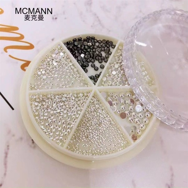 Set bi nửa - mix size - màu bạc + đen