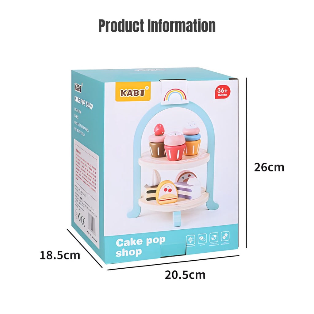 KABI Wooden Cake Pop Shop Stand