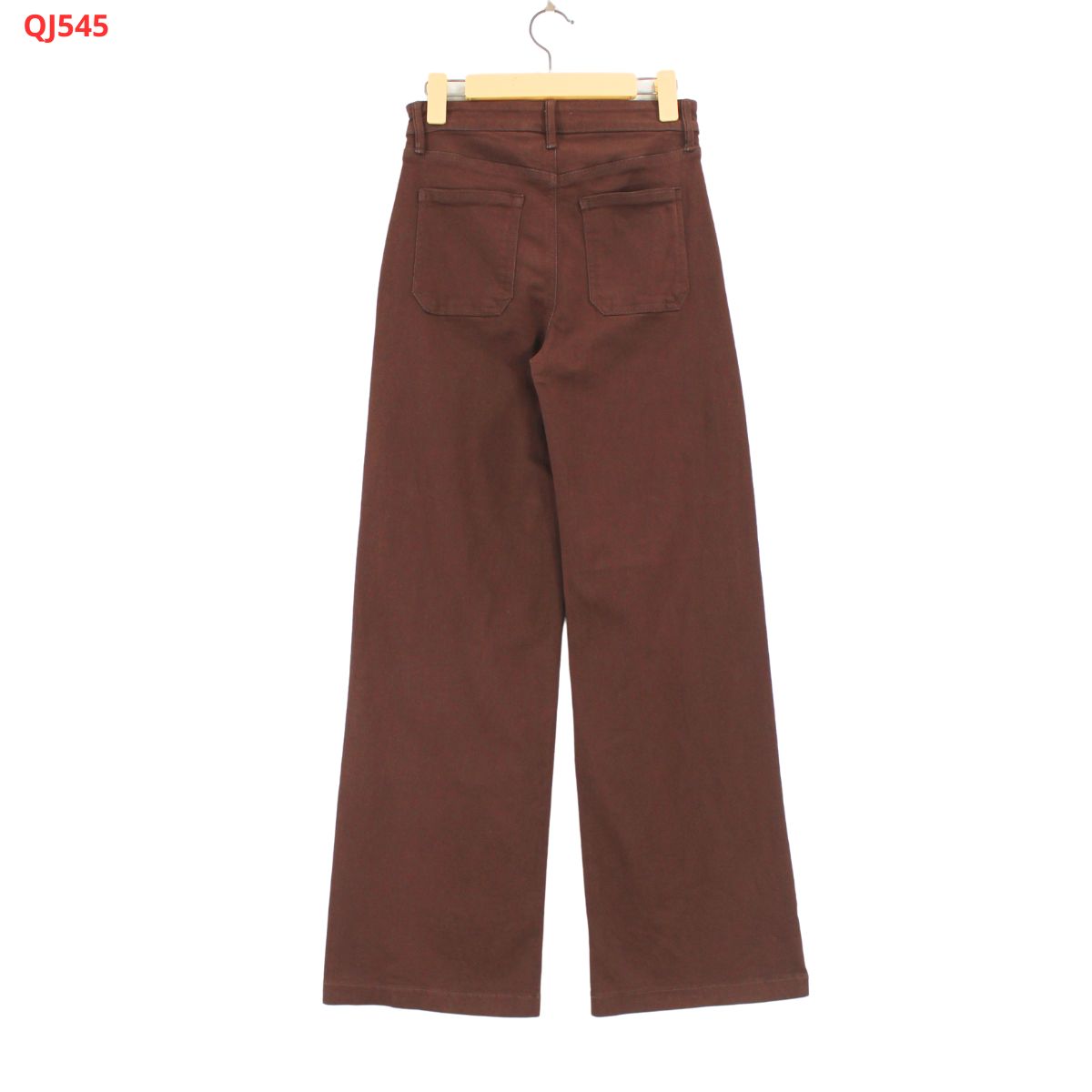 QJ545 - Jeans ống rộng nâu_thumbnail_4