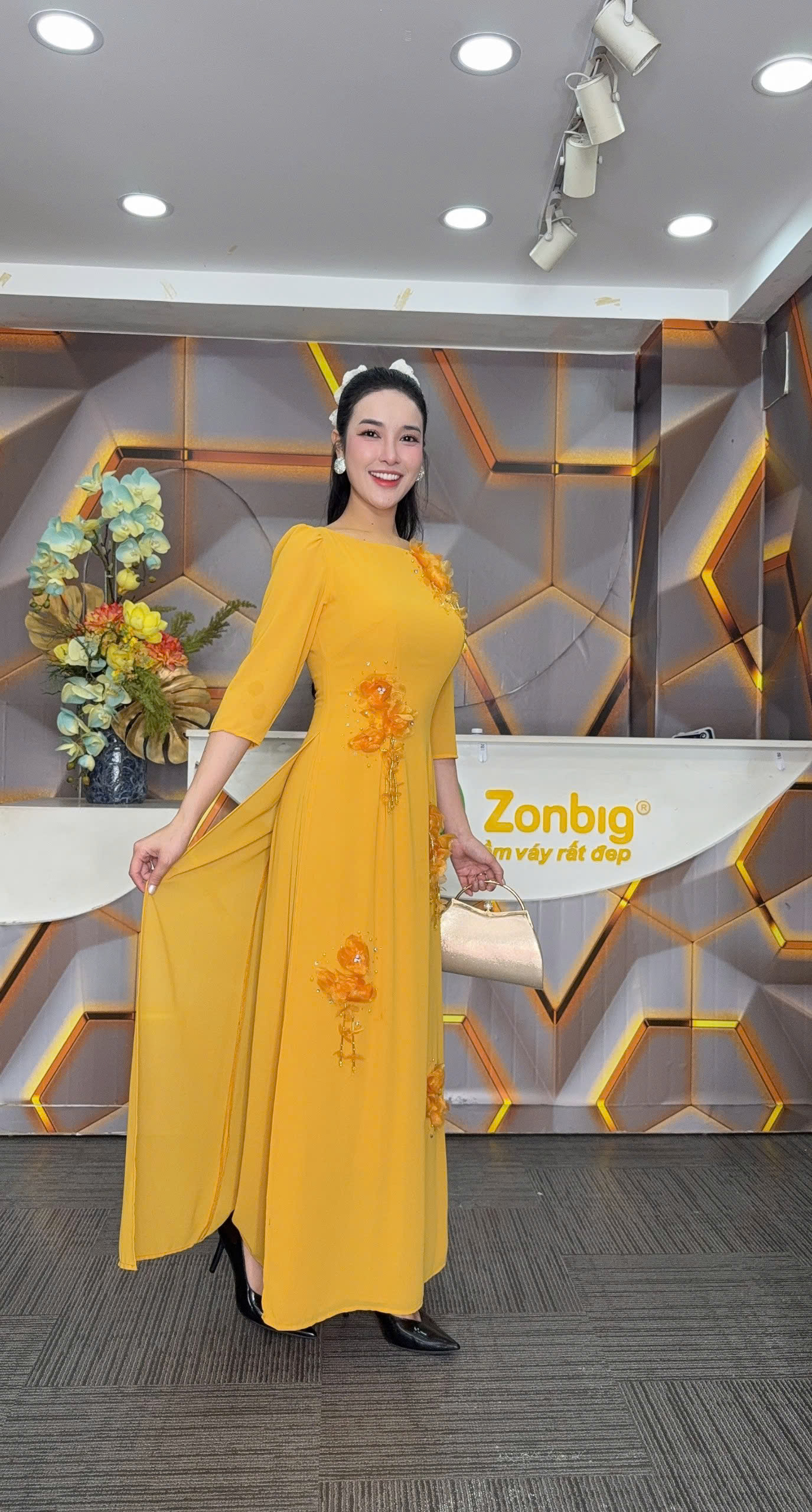 Đầm giả áo dài - Y1946 - Thương hiệu Zonbig_thumbnail_3