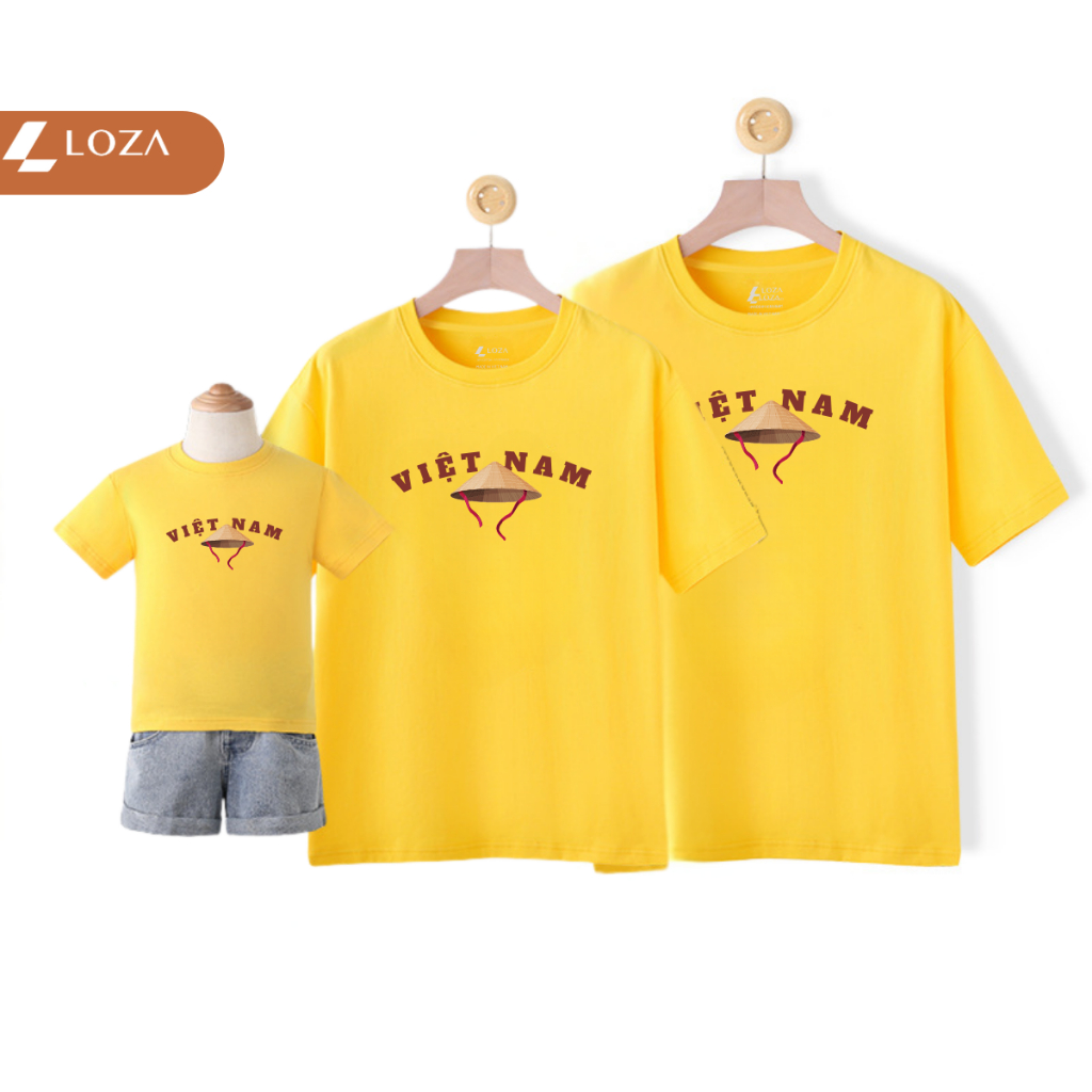 [XẢ KHO SIZE 120] Áo phông cho bé trai bé gái nhiều mẫu chất liệu thun cotton mềm mát size từ 18-22kg - Loza Kids XA0005_thumbnail_37